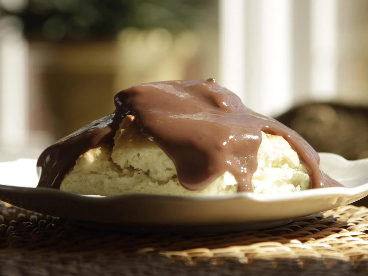 Biscuits and Chocolate Gravy
