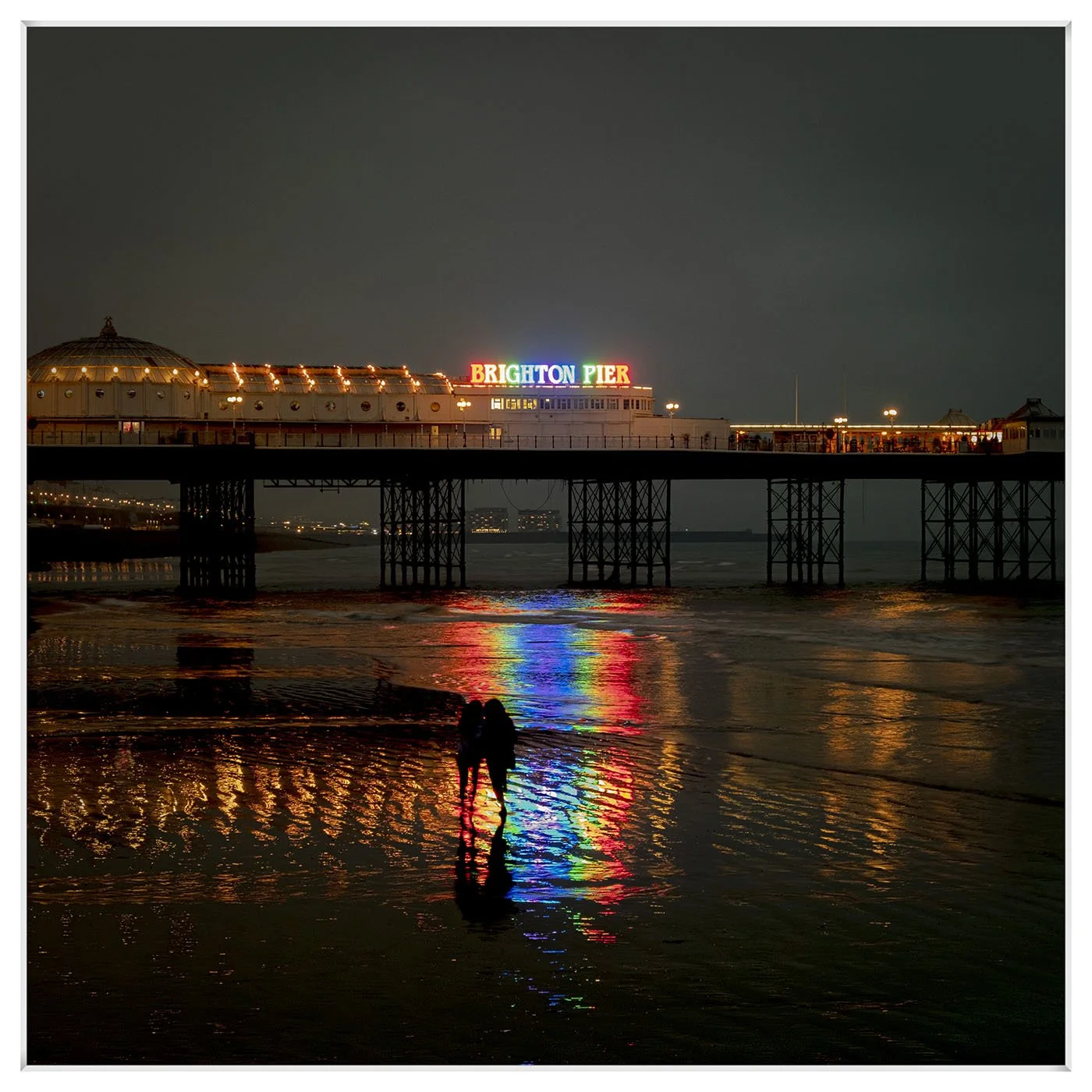 Reflections in the sand