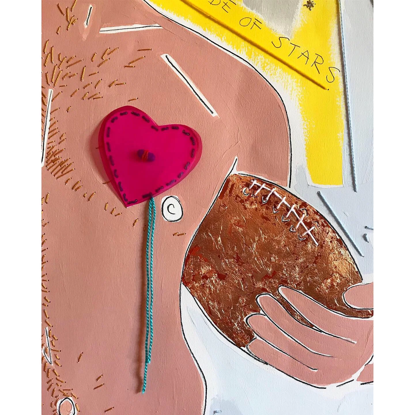   ‘Orion (tales i wish he had told me')’ - center panel detail 2019  