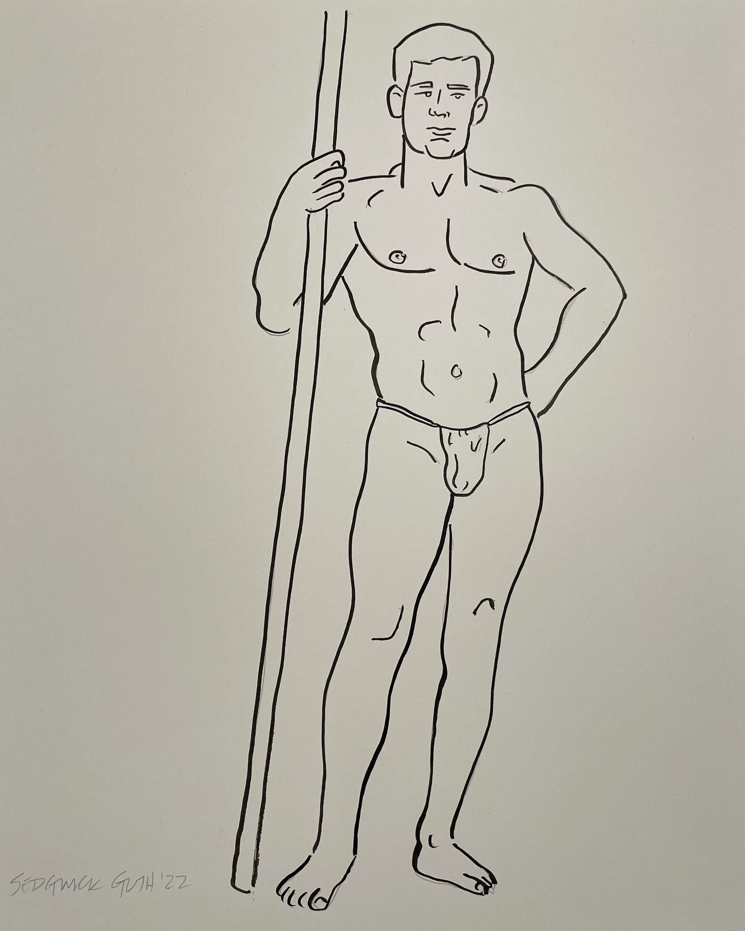 vaulting pole and posing strap.jpg