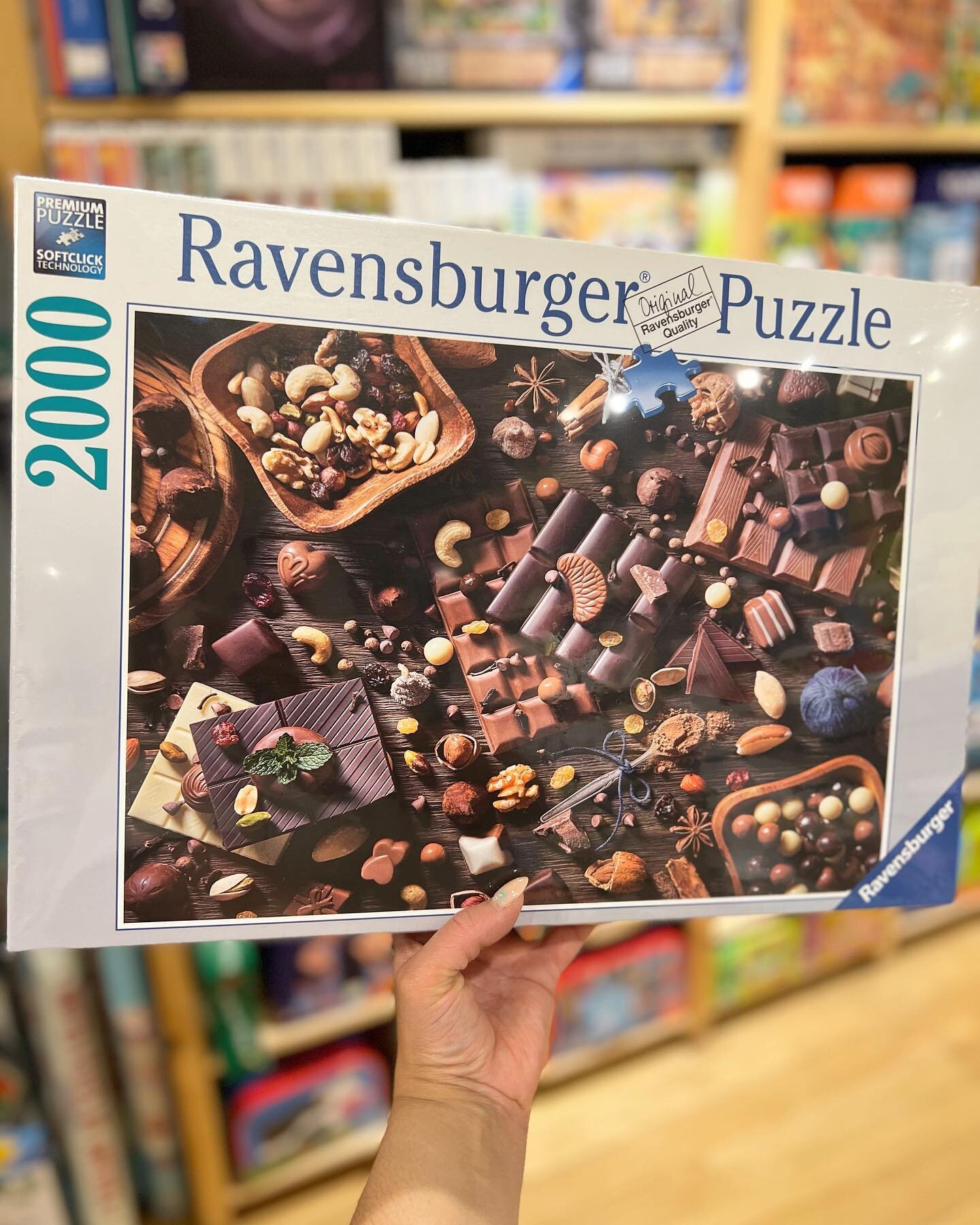 Mom wants a 2000pc box of chocolates (cough) I mean a 2000 pc puzzle 🍫

🤭 Visit us all weekend!
Saturday 10-6
Sunday 10-5