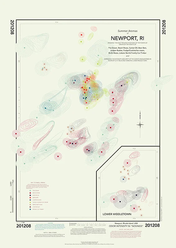 Sensory map of Newport, RI