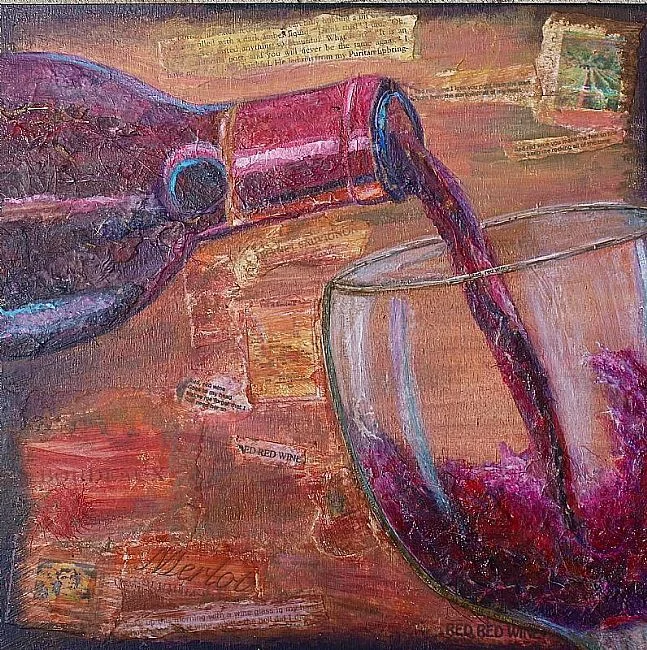 Woke up this morning...with a wine glass in my hand.
