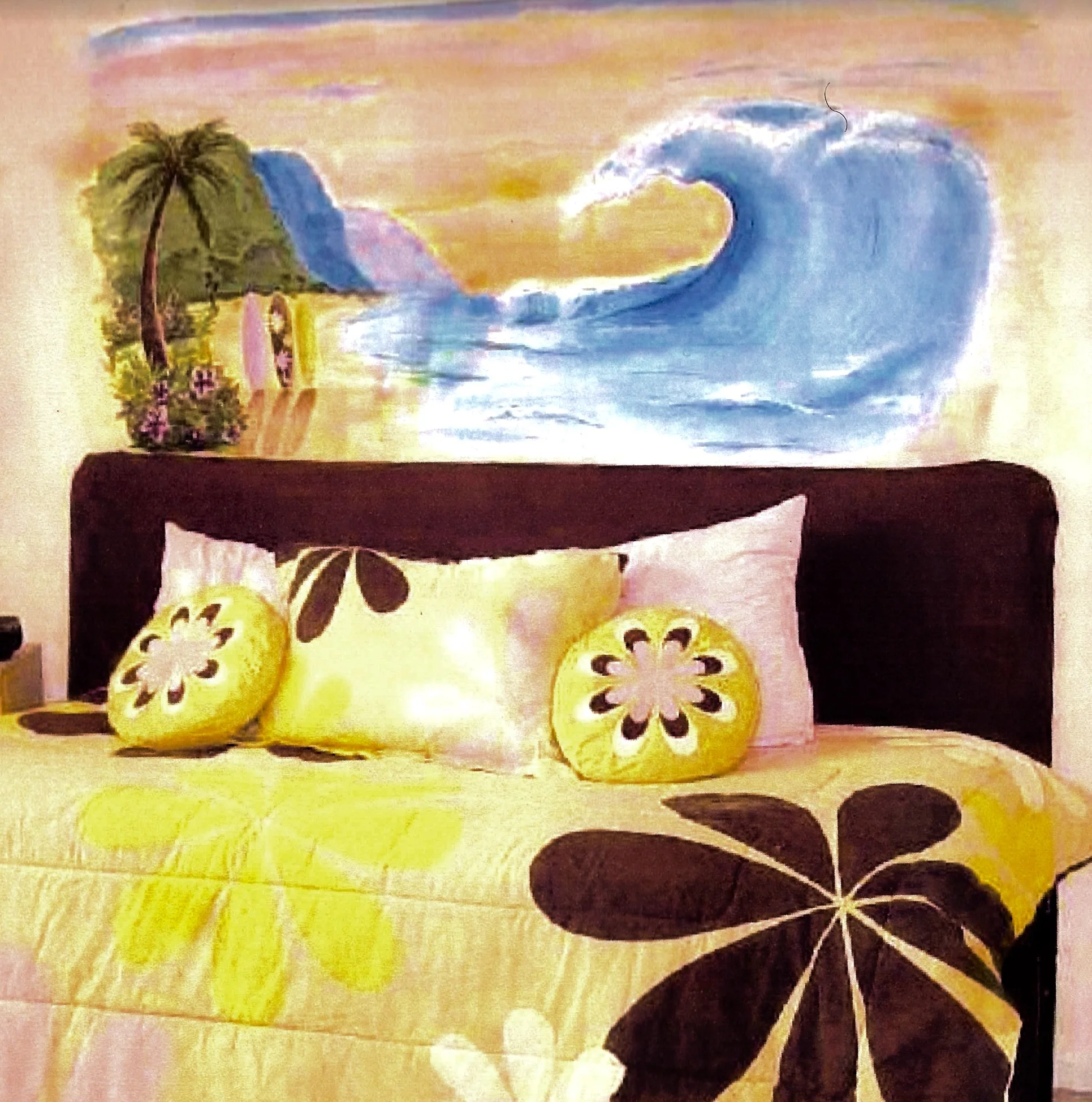 Hawaii Bedroom Mural