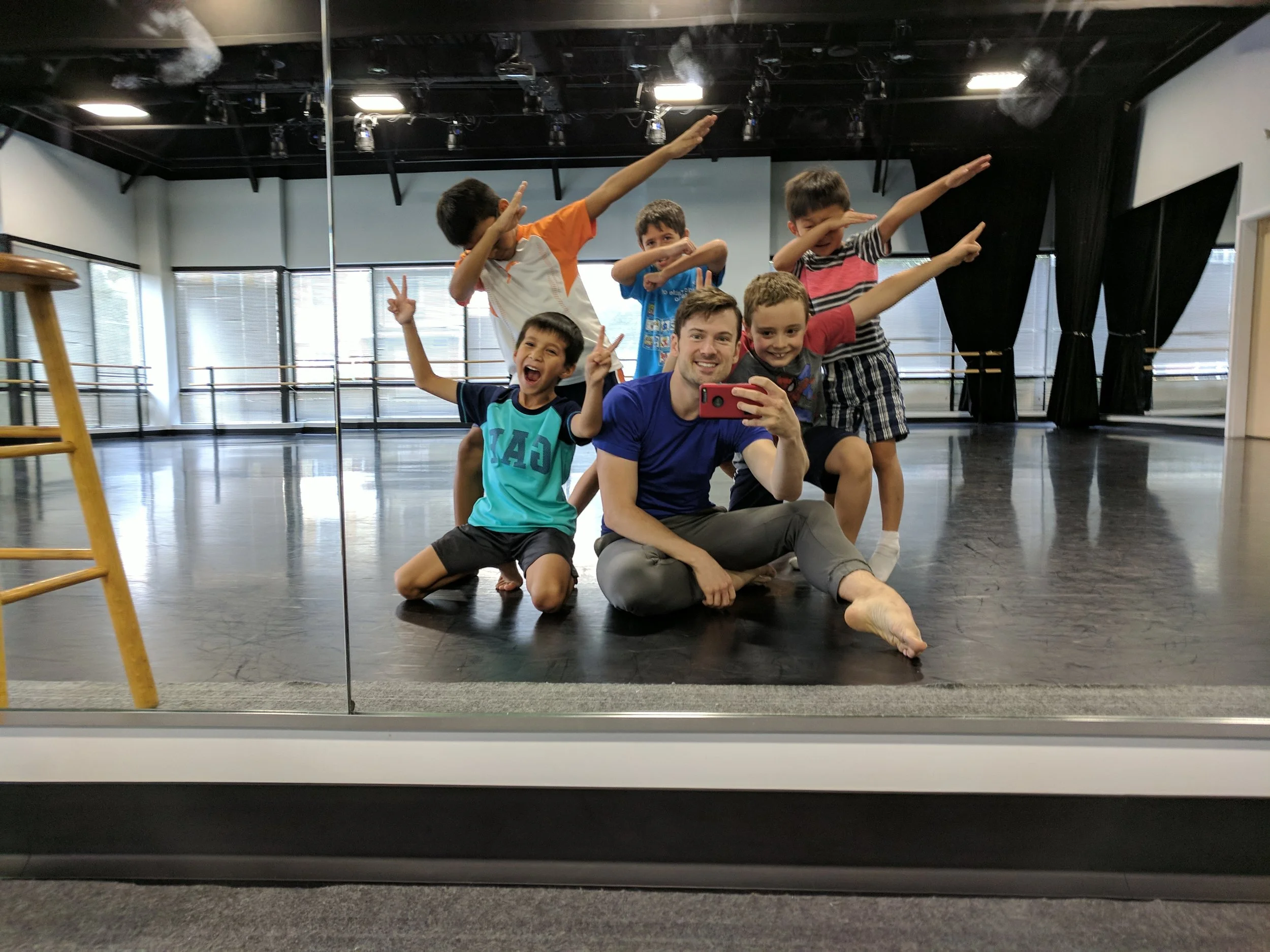 For most of them, it was their first time dancing!