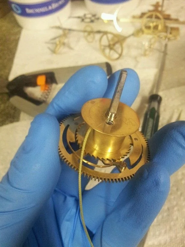 Cleaned and Assembled Great Wheel