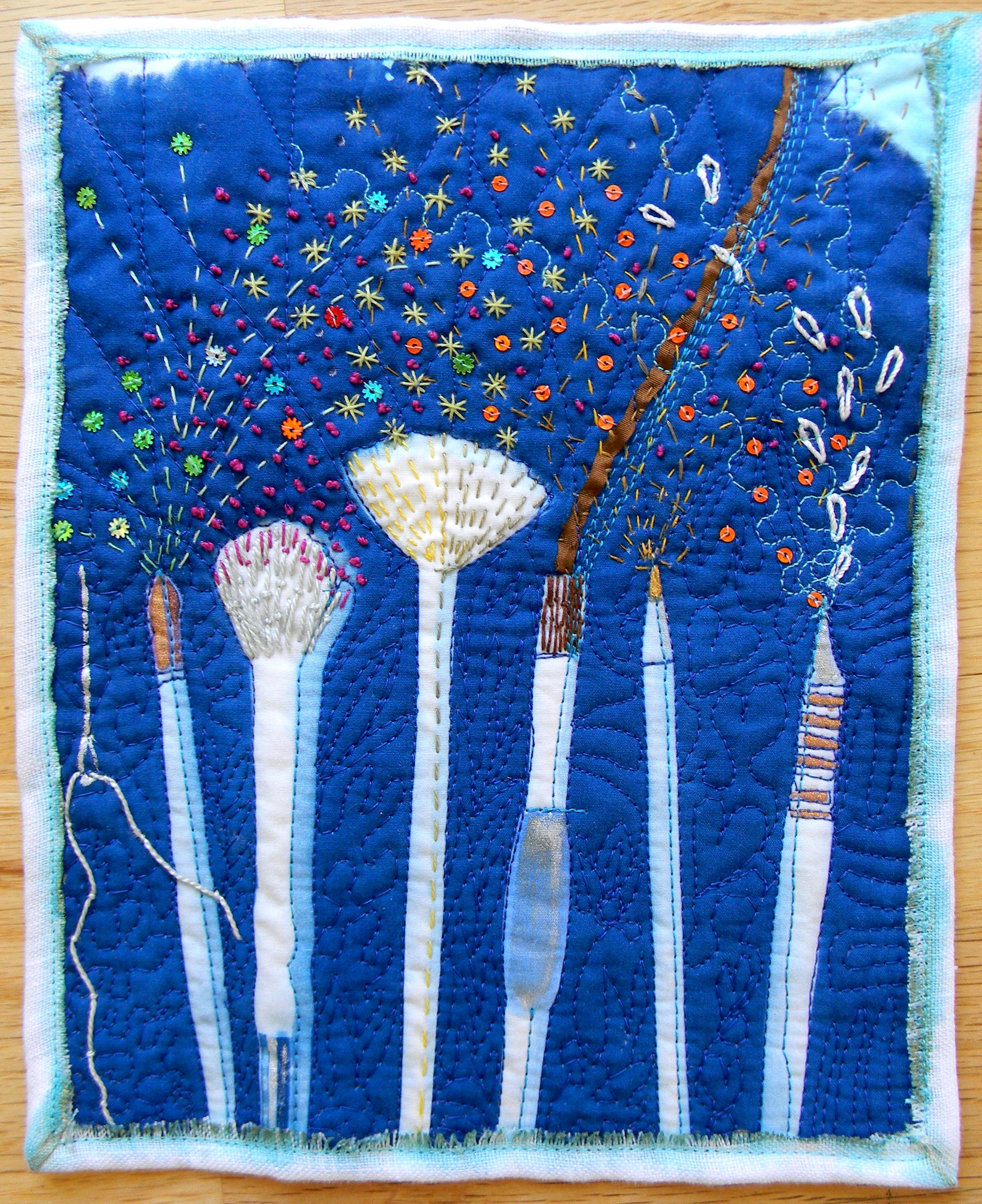 Tools of the Trade- featured in Quilting Arts magazine December 2015.