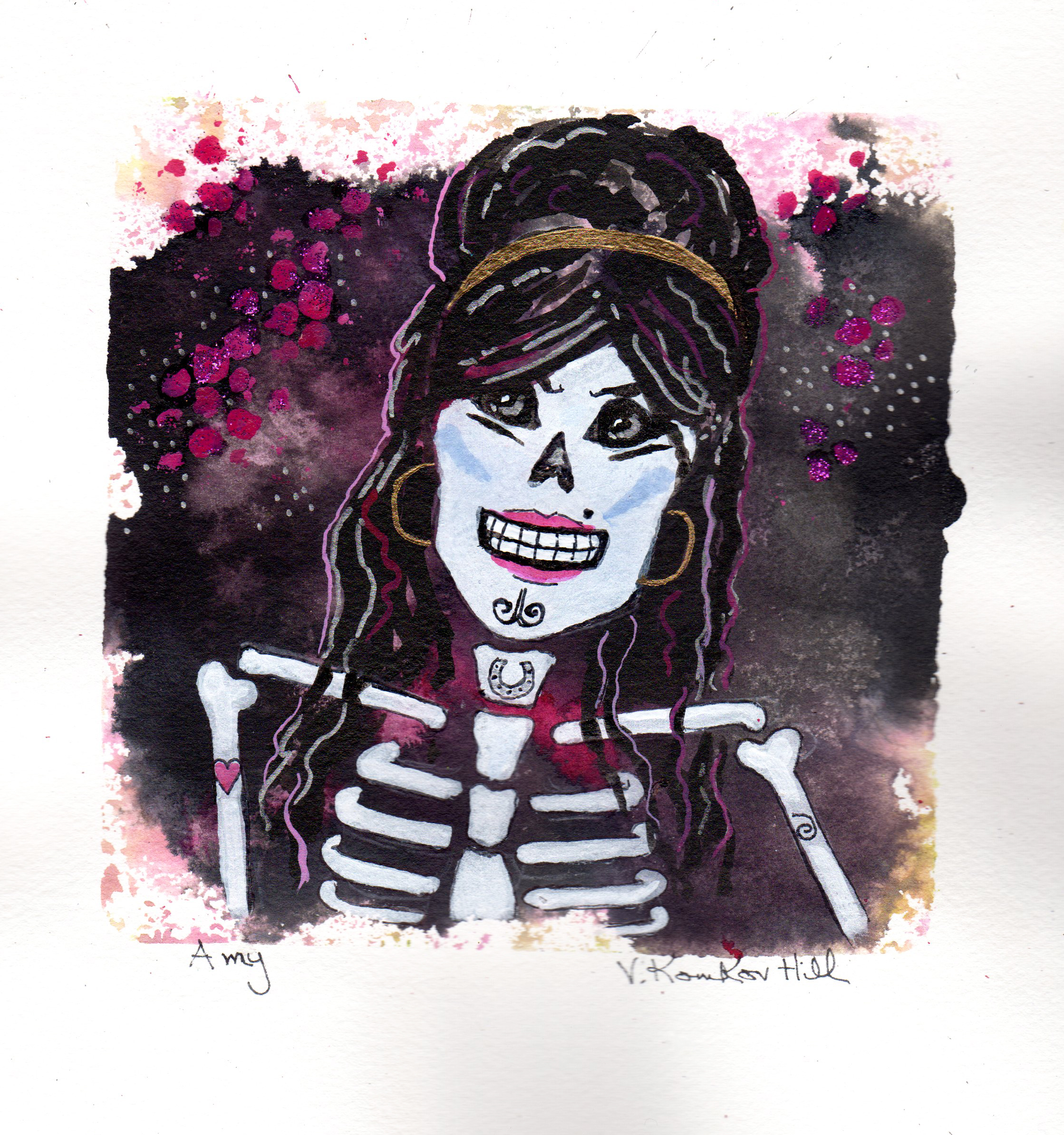 Amy-from Day of the Dead Rock Stars series. 2018