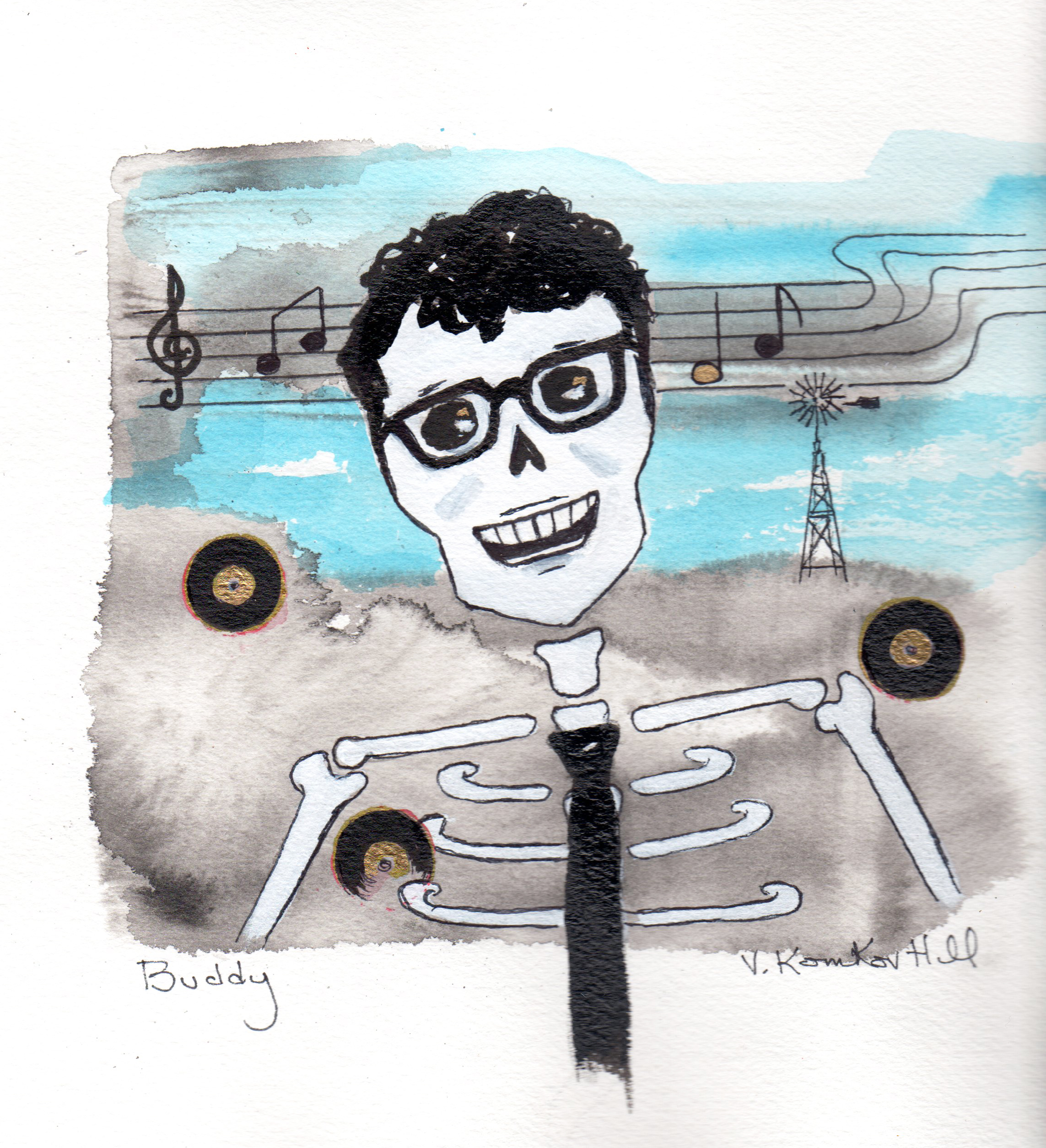 Buddy-from Day of the Dead Rock Star series. 2018