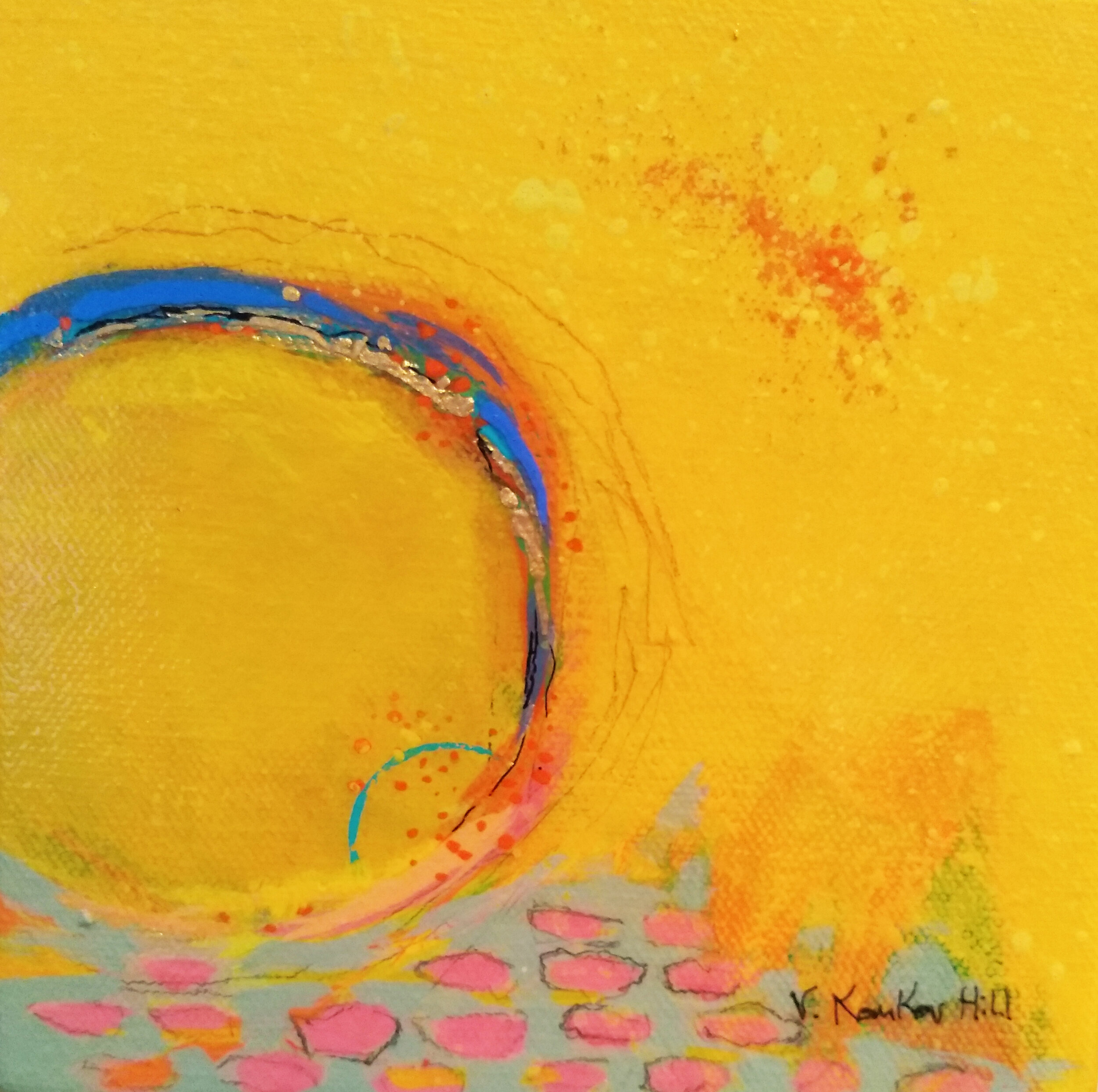 Abstract in Yellow 2019