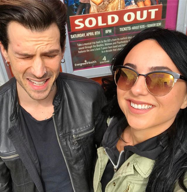 John is SUPER Excited to perform a #beatles favorite tonight at the SOLD OUT @60sflashbackshow #cousin #cousintheband #thebeatles #inmylife #soldout