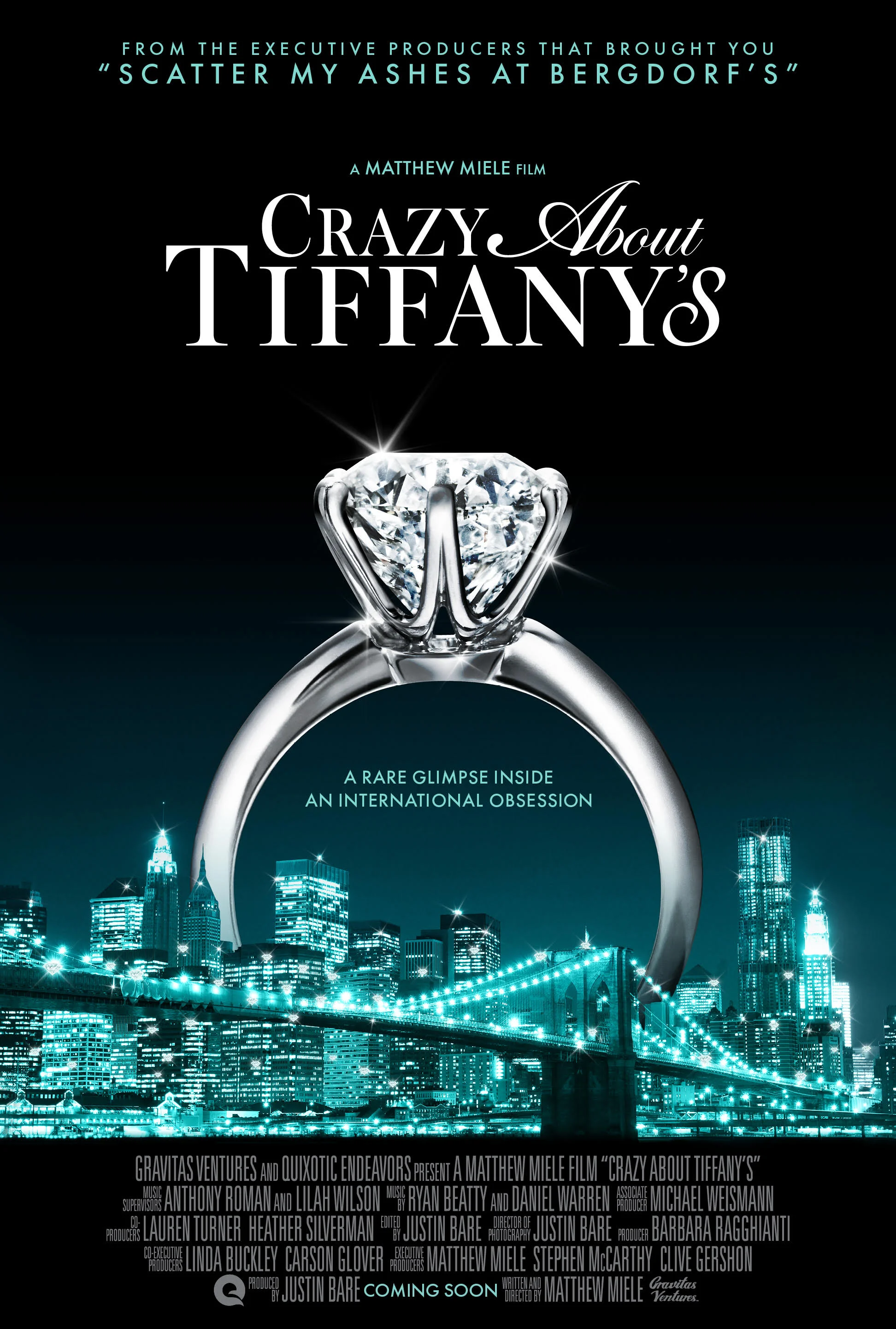 Crazy About Tiffany's Key Art