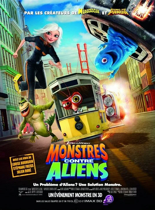 Monsters vs. Aliens Key Art