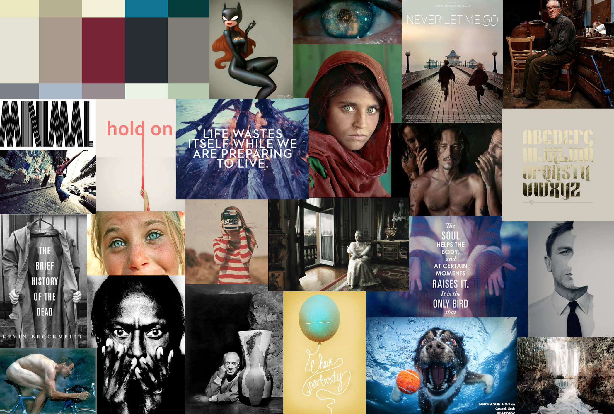 Mood Board for Corporate Re-Branding