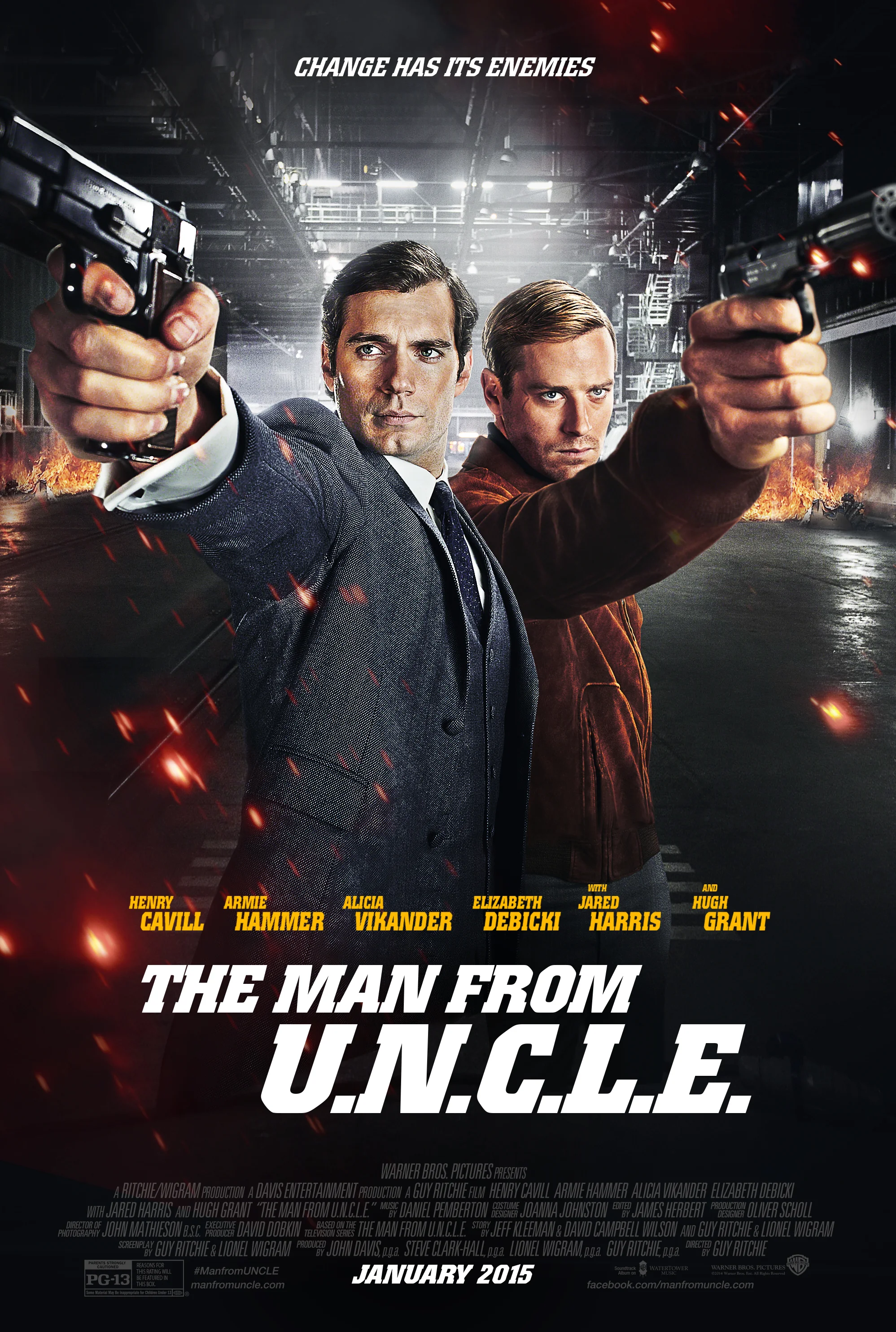 The Man From U.N.C.L.E. Key Art Concept