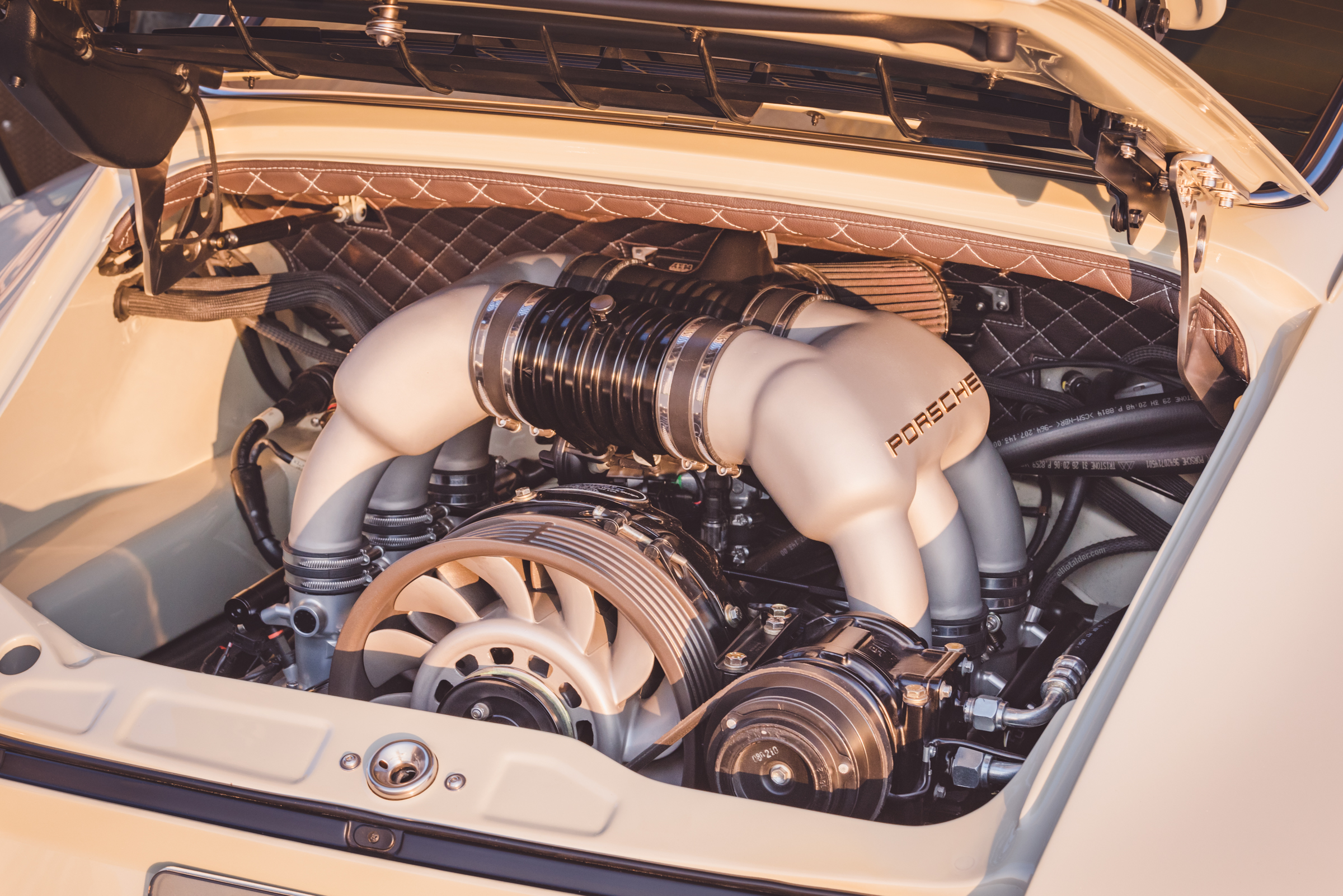 Since starting with the Cosworth-tuned 3.8L, Singer has come to offer a 4.0L built by Ed Pink Racing and is now touting a 500hp monster developed in partnership with Williams.