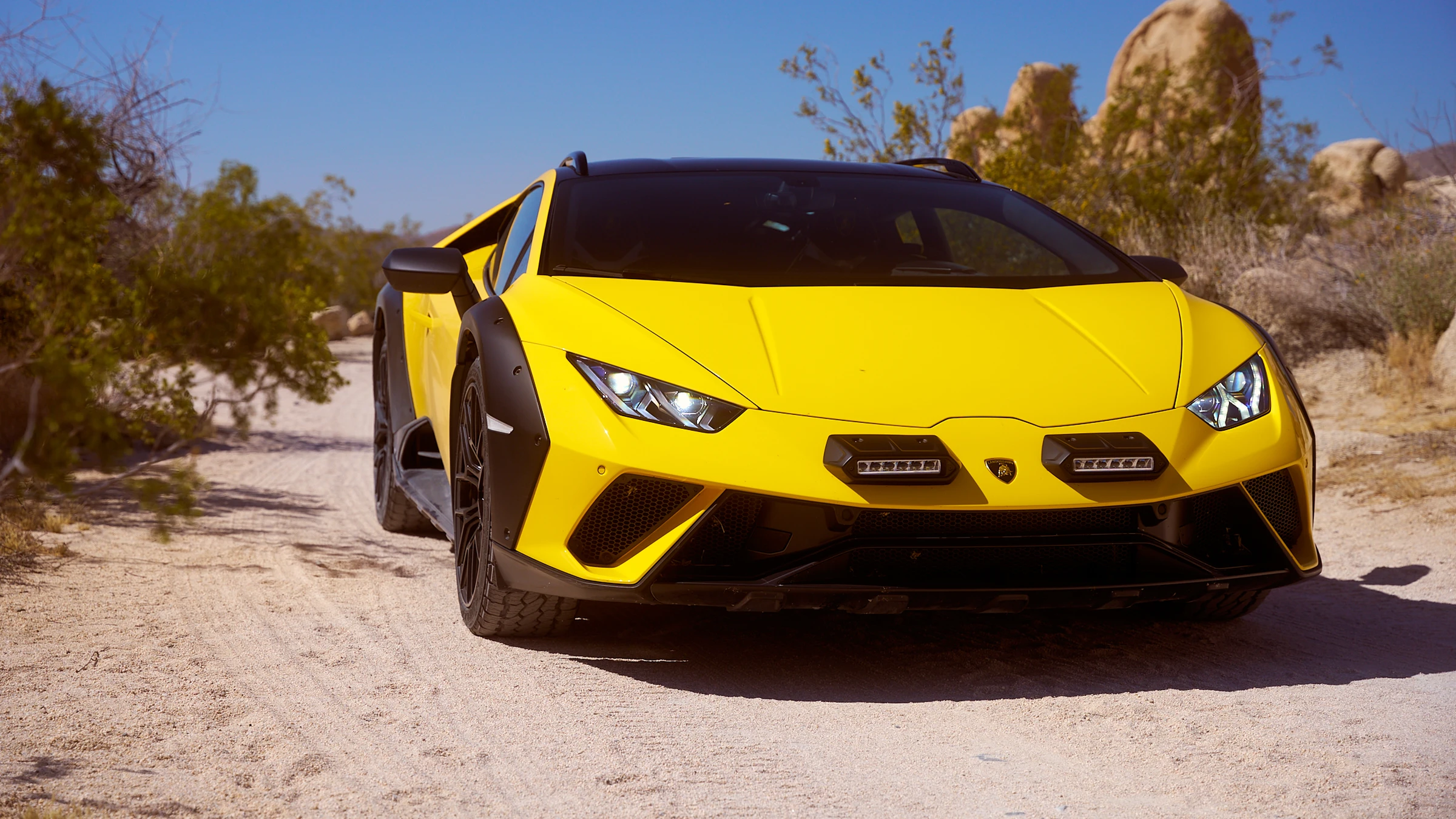 First Drive: Lamborghini’s desert-drifting Huracan Sterrato marks a new supercar paradigm