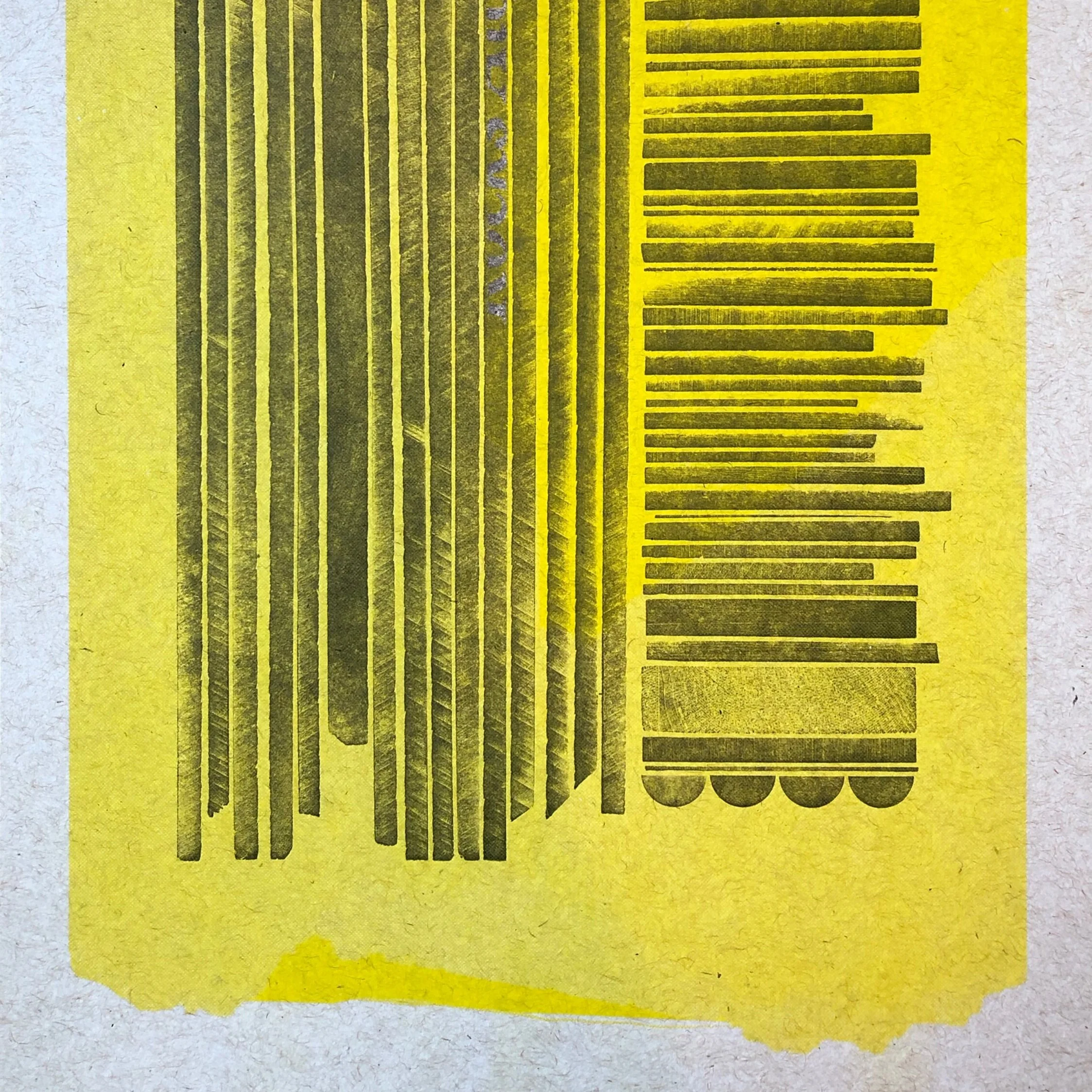 Yellow No. 1 print by Josh Dannin