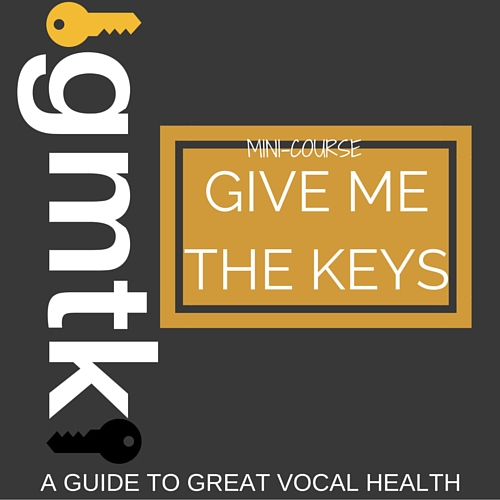 "GIVE ME THE KEYS" PROVIDES EASY TO UNDERSTAND, IMPLEMENTABLE KEYS TO CREATING BETTER VOCAL HEALTH AND HYGIENE.