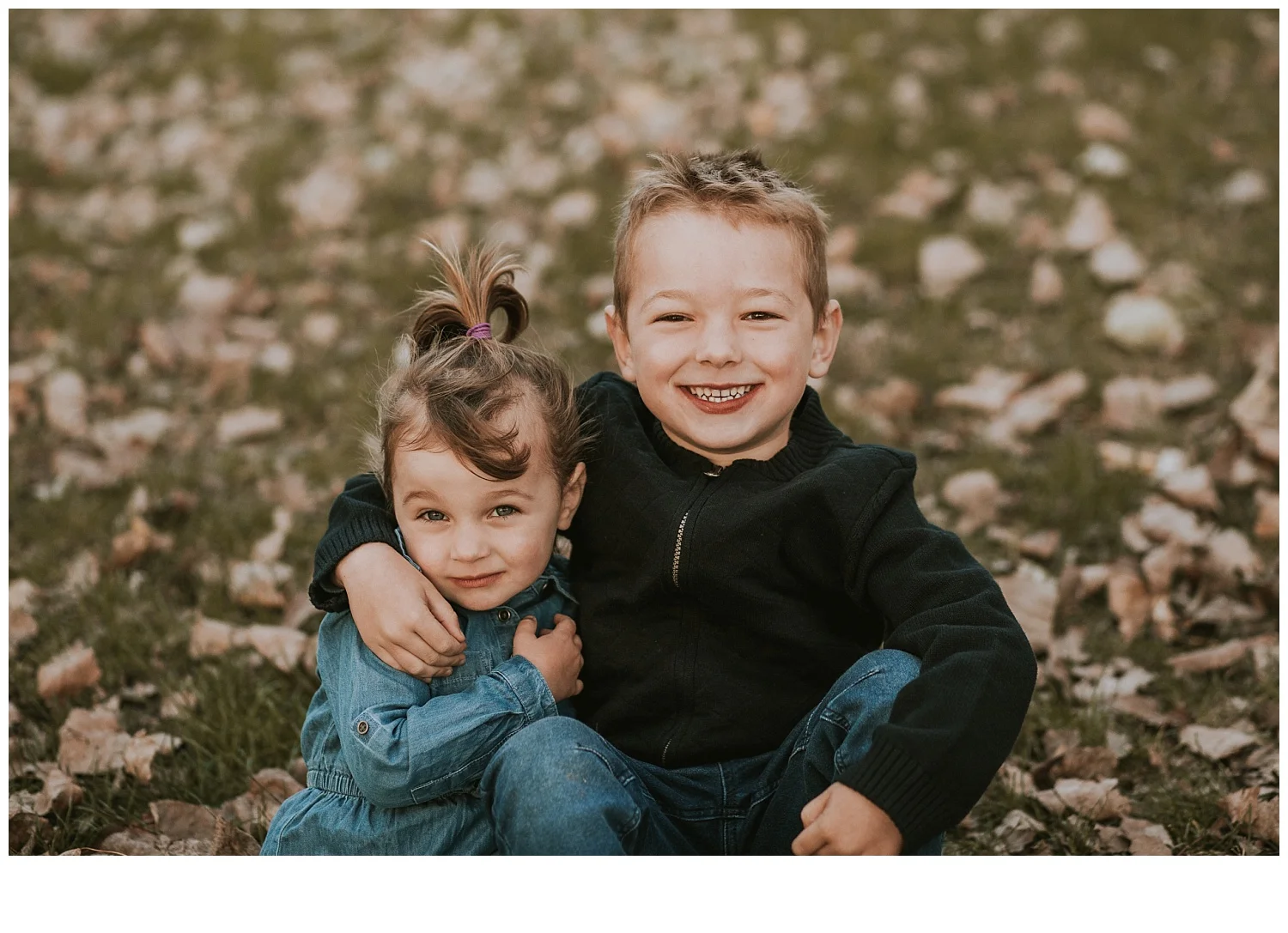 family photoshoot park session