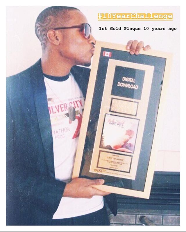 My 1st Gold Plaque 10 years ago. Time goes by way too fast lol 😩⚡️⚜️
.
.
.
#Lukay #Lukaymusic #igdaily #photooftheday #EMI #GoldPlaque #10YearChallenge #TBT
