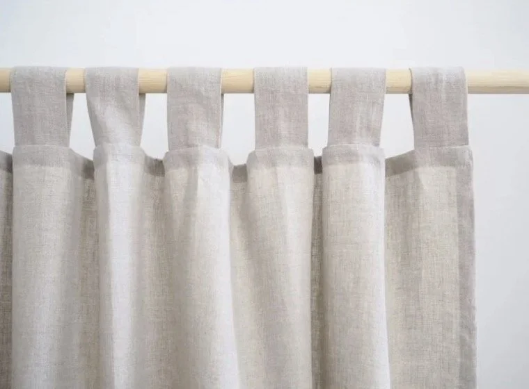 Tab Top For Curtain Rods