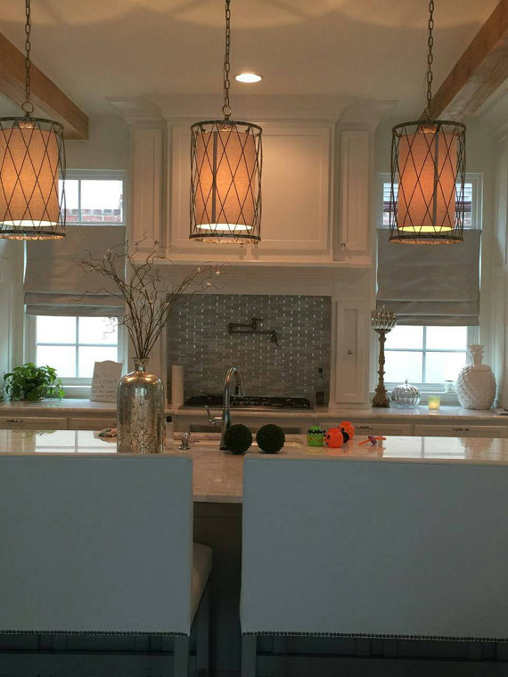 New Orleans- Linen Roman Shades