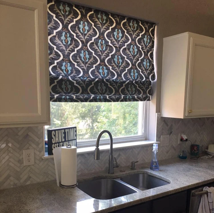 Custom Roman Shades Using Any Fabric Sew Lovely By Kelly
