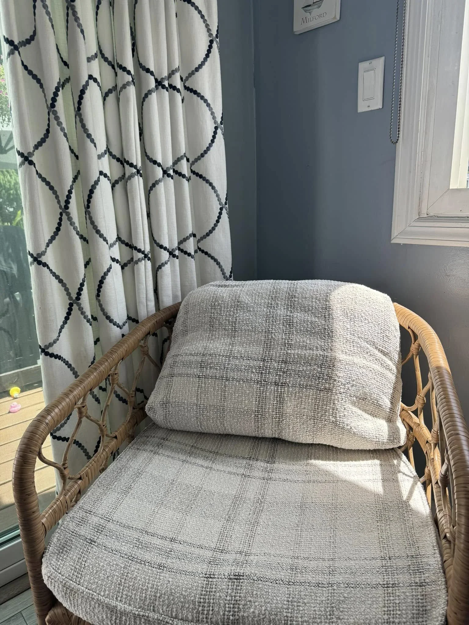 custom cushion no piping
