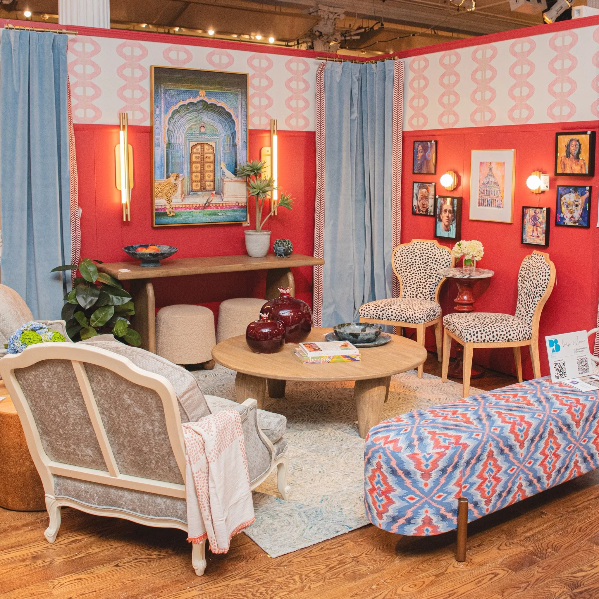New York, New York
Velvet Drapes with Trim for “Design On A Dime 2025” event in NYC