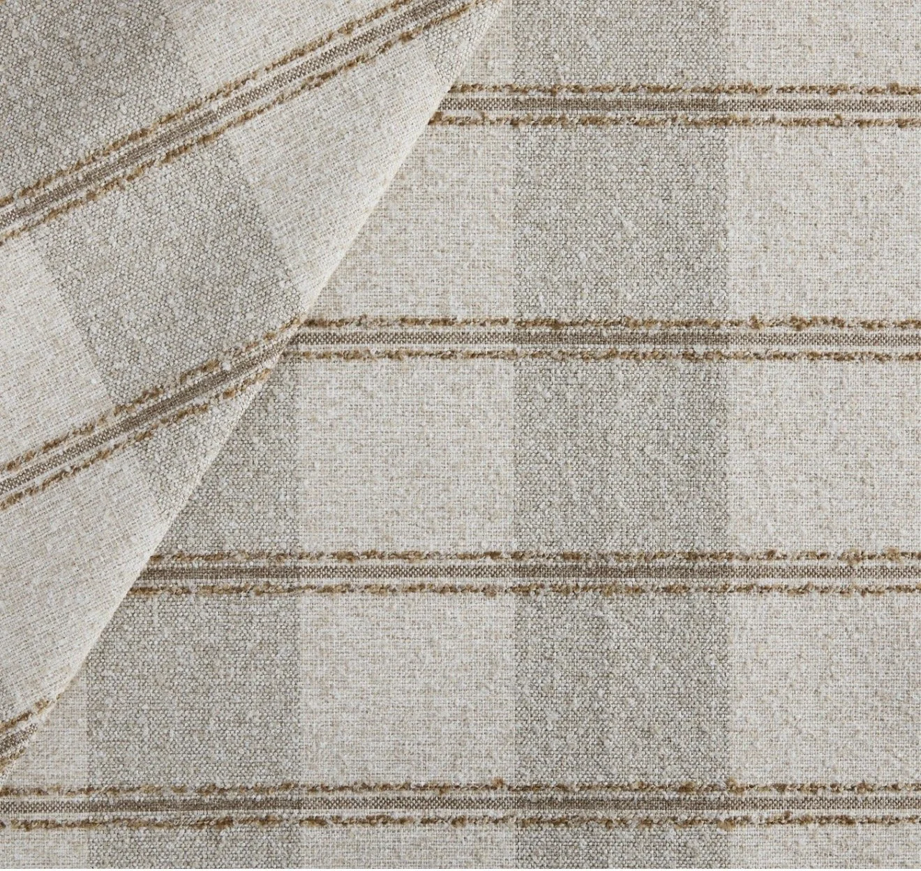 plaid home decor fabric