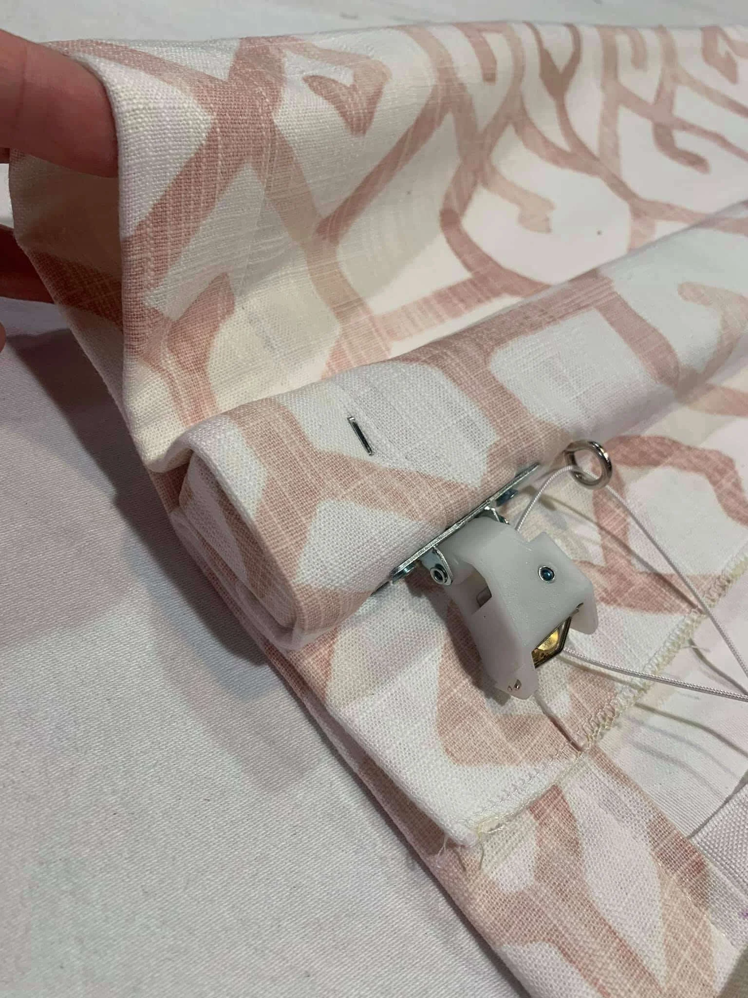 Rod Pocket Add On to Roman Shade
