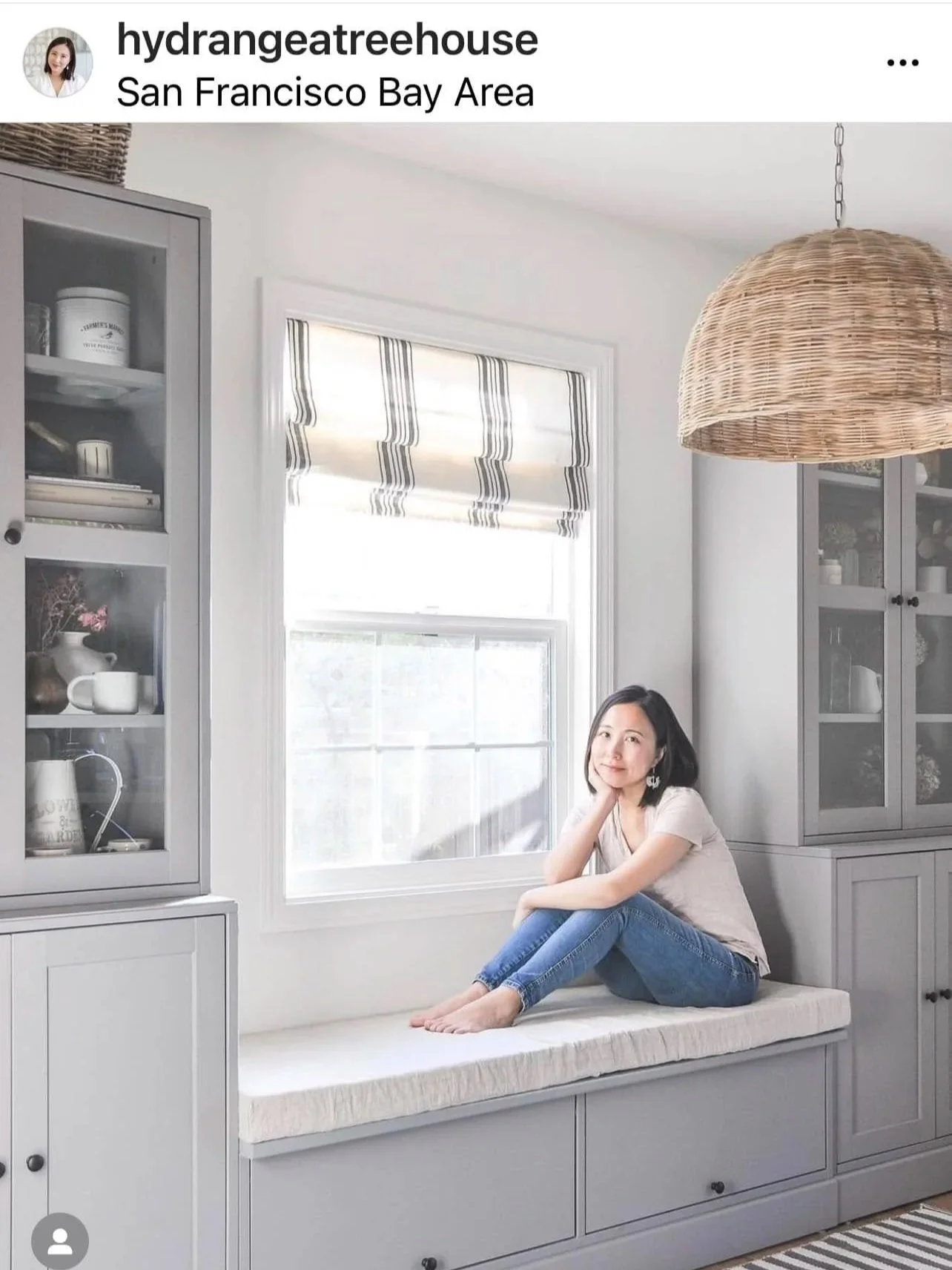 custom farmhouse roman shades