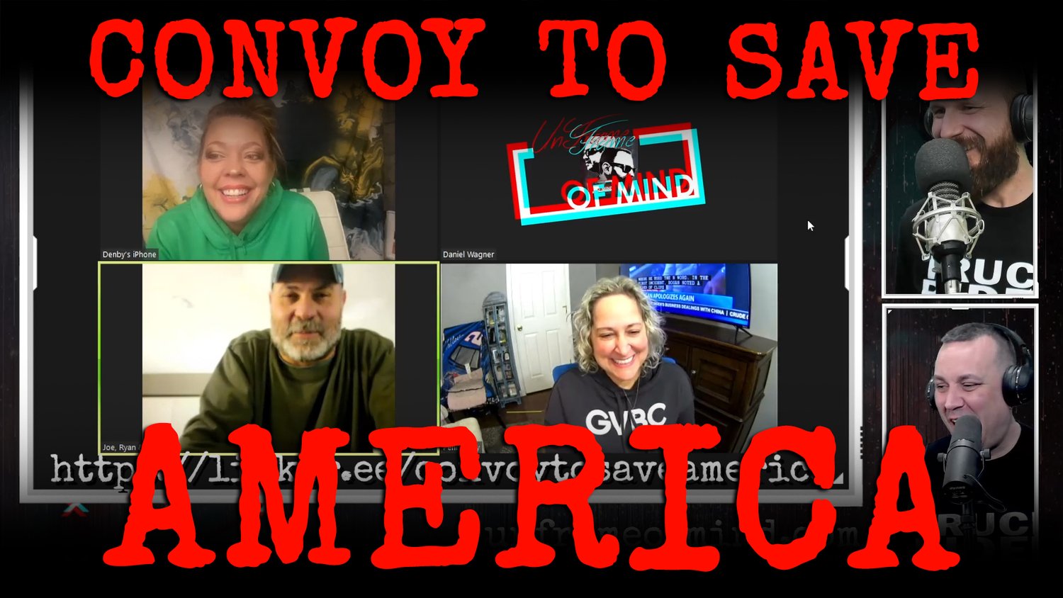 231: #ConvoyToSaveAmerica with Chris Barber, Denby Morgan, Pennie Fay, Daniel Wagner, Anthony Trawick