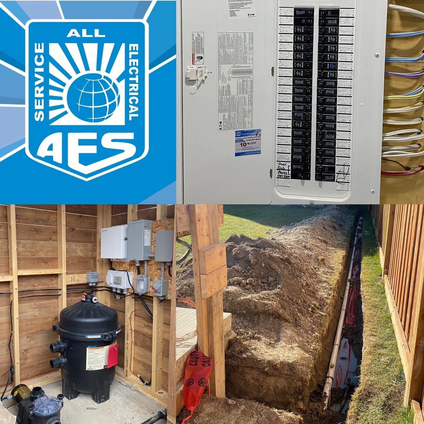 All Electrical Service, Install New Electrical line and Hook Up pool equipment for residential and commercial swimming pools. Call Us for Free Estimate 416/357-8614, www.all-electrical-service.com/
#electicalinstallation