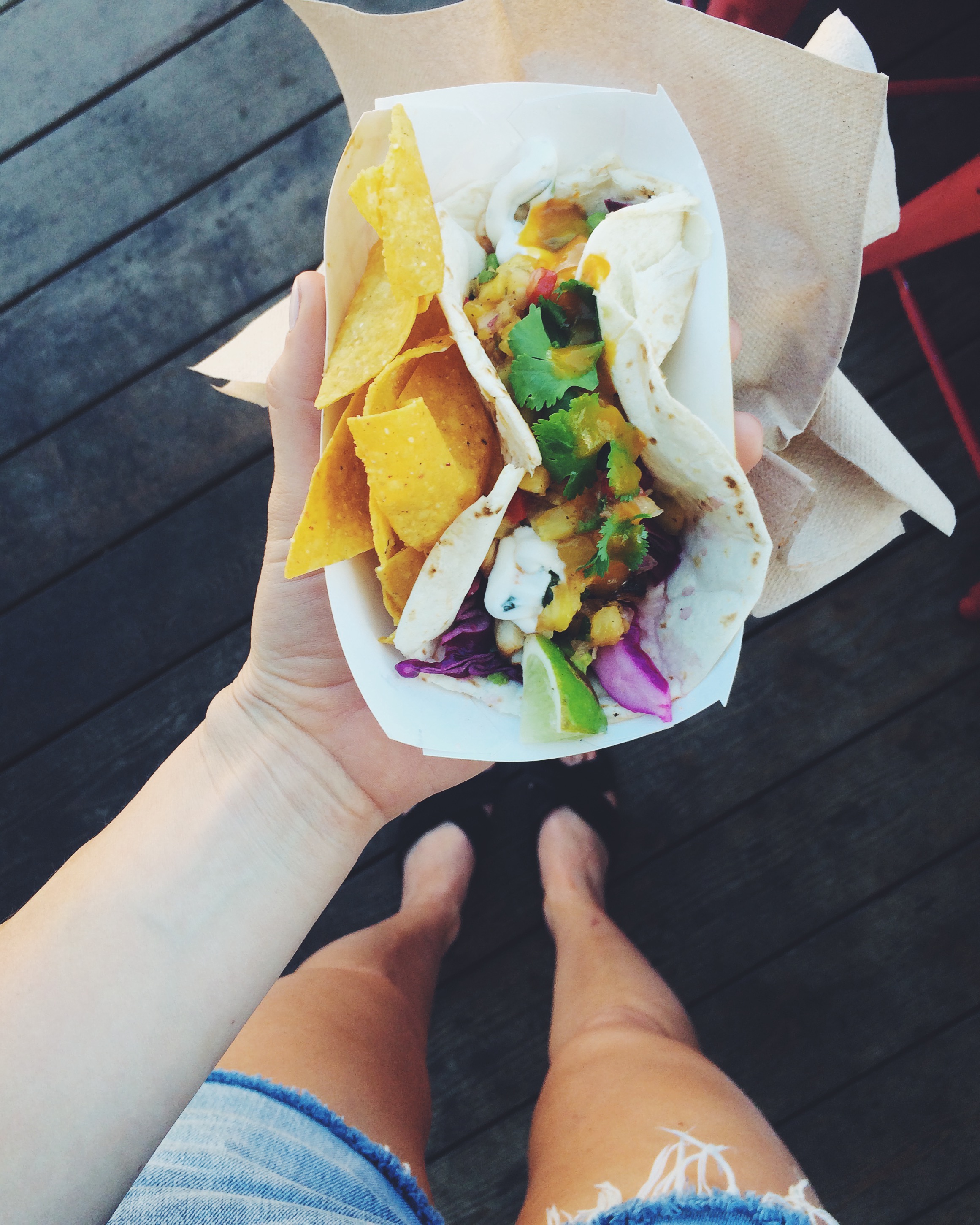 A perfect little snack for lunch.
