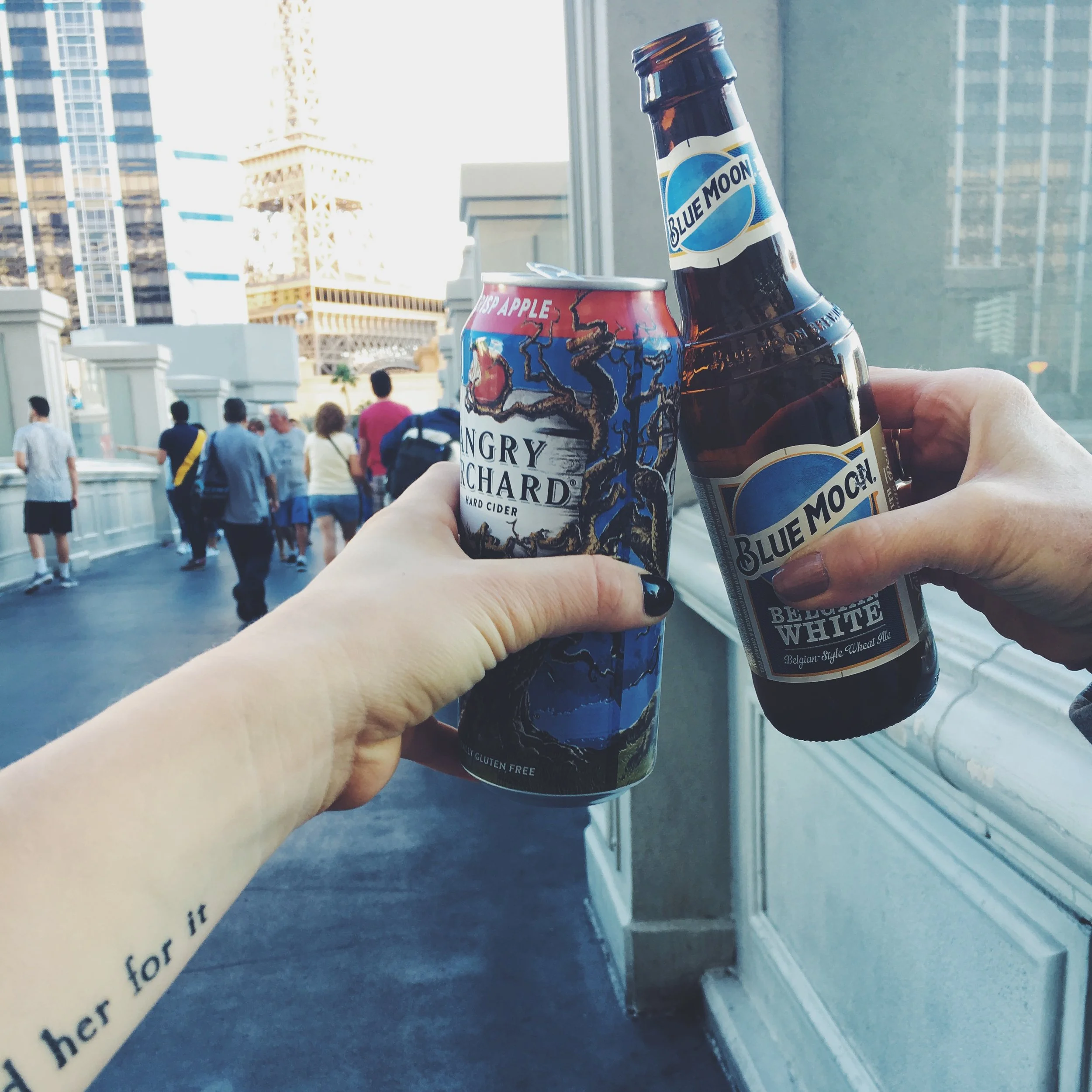 Wednesday evening stroll down the strip.
