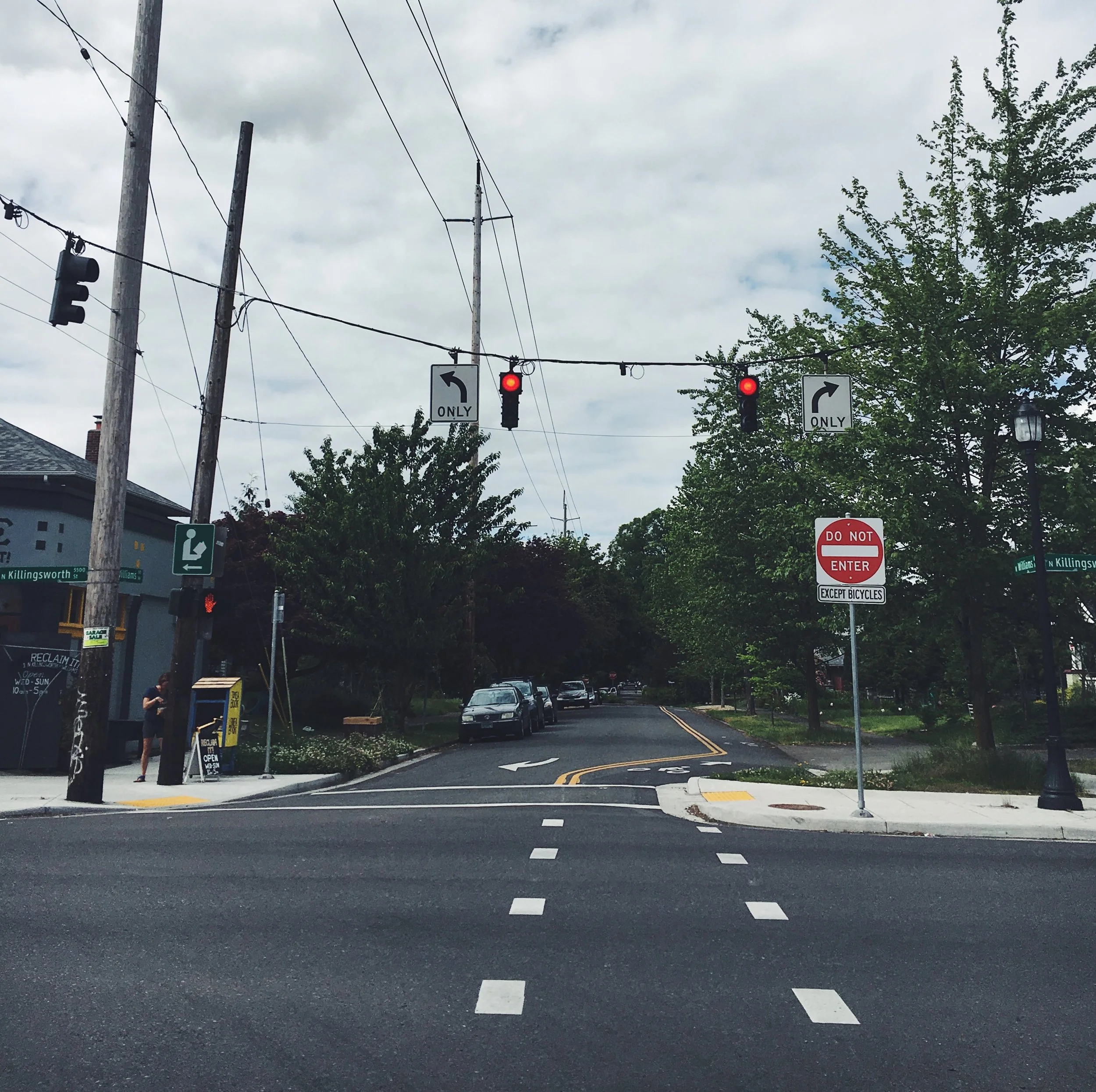 This was the best bike lane I had all weekend.
