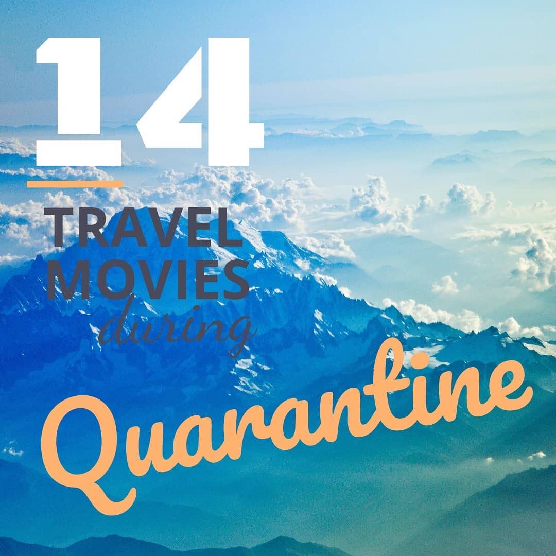 So tired of #COVID and this #quarantine!
All I want to do is #travel. Here are some of my favorite #travelmovies to feed the #travelbug!
&curren;What are some of yours?!
&curren;Which ones did I miss?