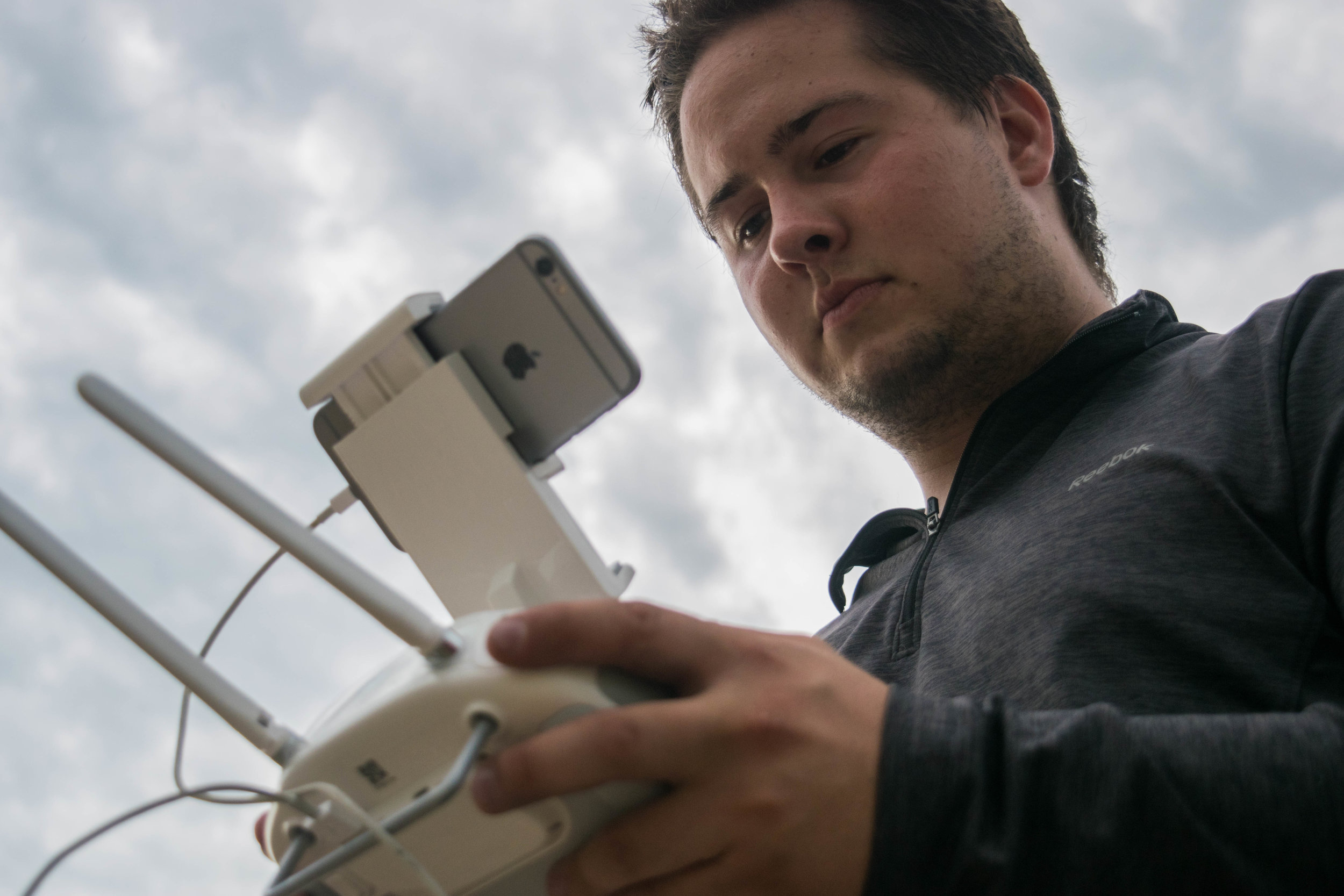 Doing a little drone scouting with Tyler.&nbsp;