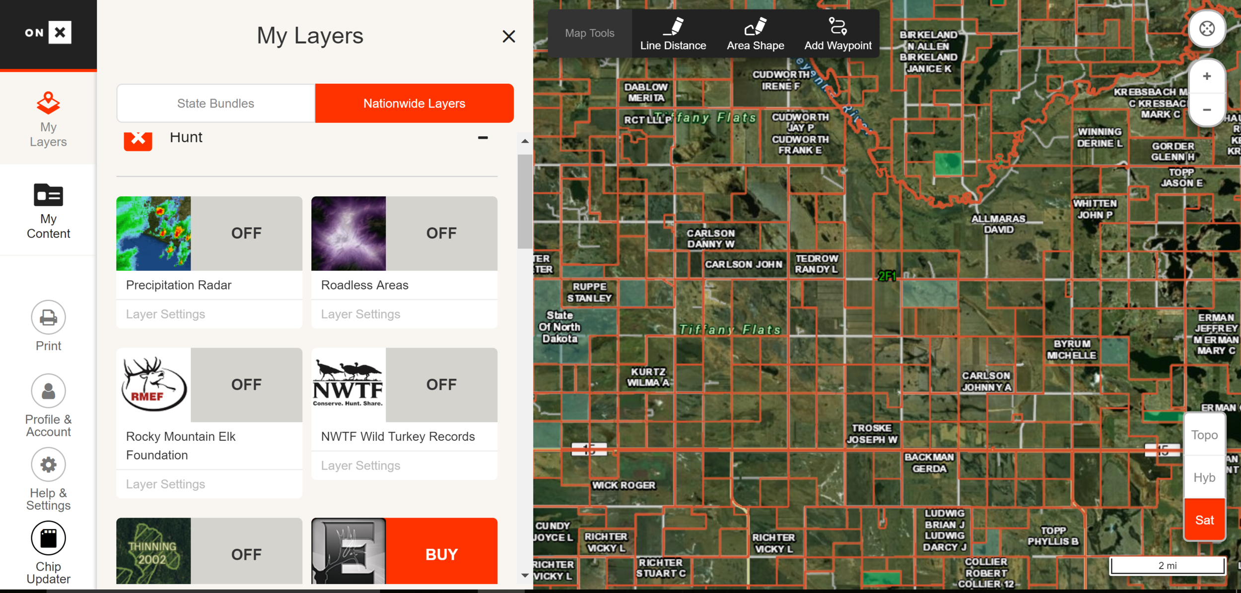 There are many nationwide layers you can dive deep into. 