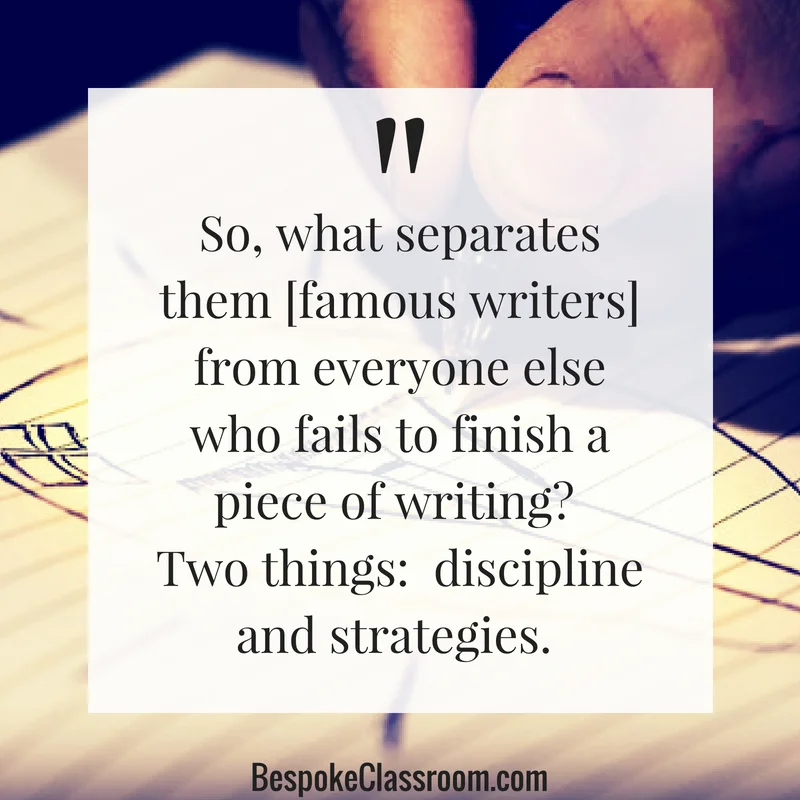 So, what separates them from everyone else who fails to finish a piece of writing_ Two things_ discipline and strategies..jpg
