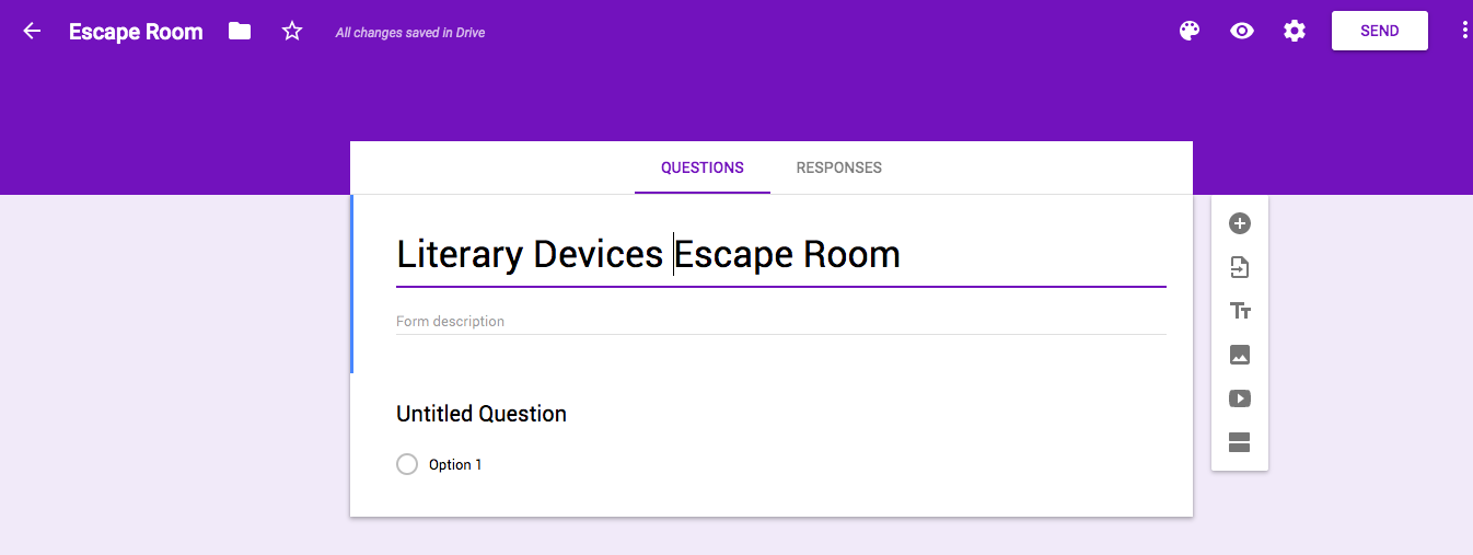 How to Build a Digital Escape Room Using Google Forms — Bespoke ELA ...