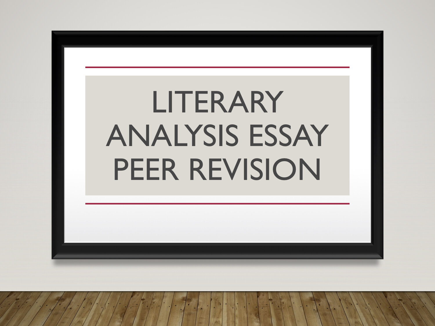 Literary Analysis Essay Peer Revision Freebie by Bespoke ELA1.jpg