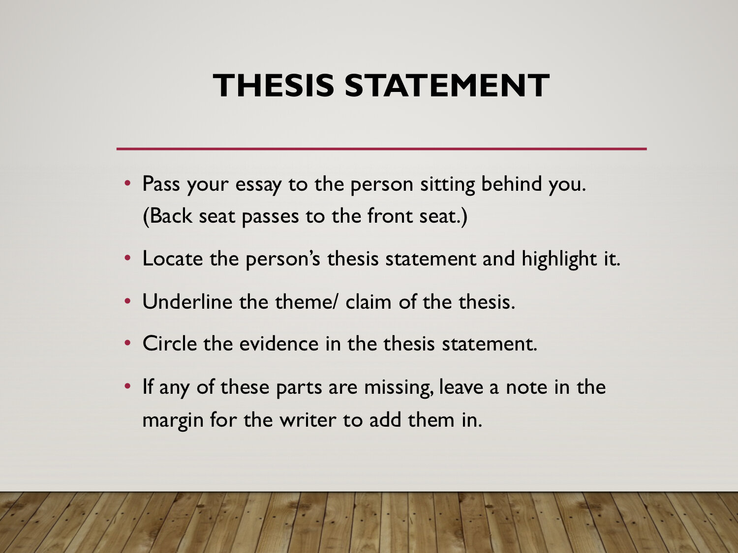 what is a thesis analysis