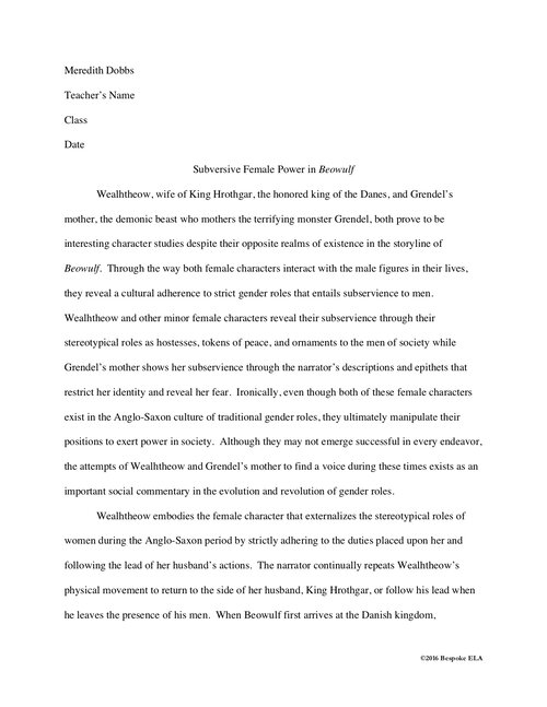 text analysis essay format