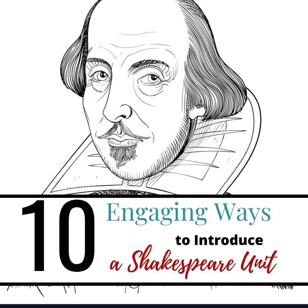 Shakespeare Introduction Lesson 10 Engaging Ways to Introduce any Shakespeare Play in Secondary ELA ...
