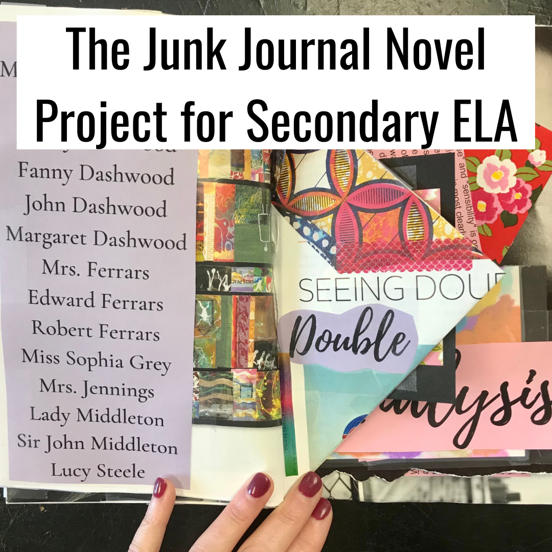 The Junk Journal Novel Project for Secondary ELA — Bespoke ELA