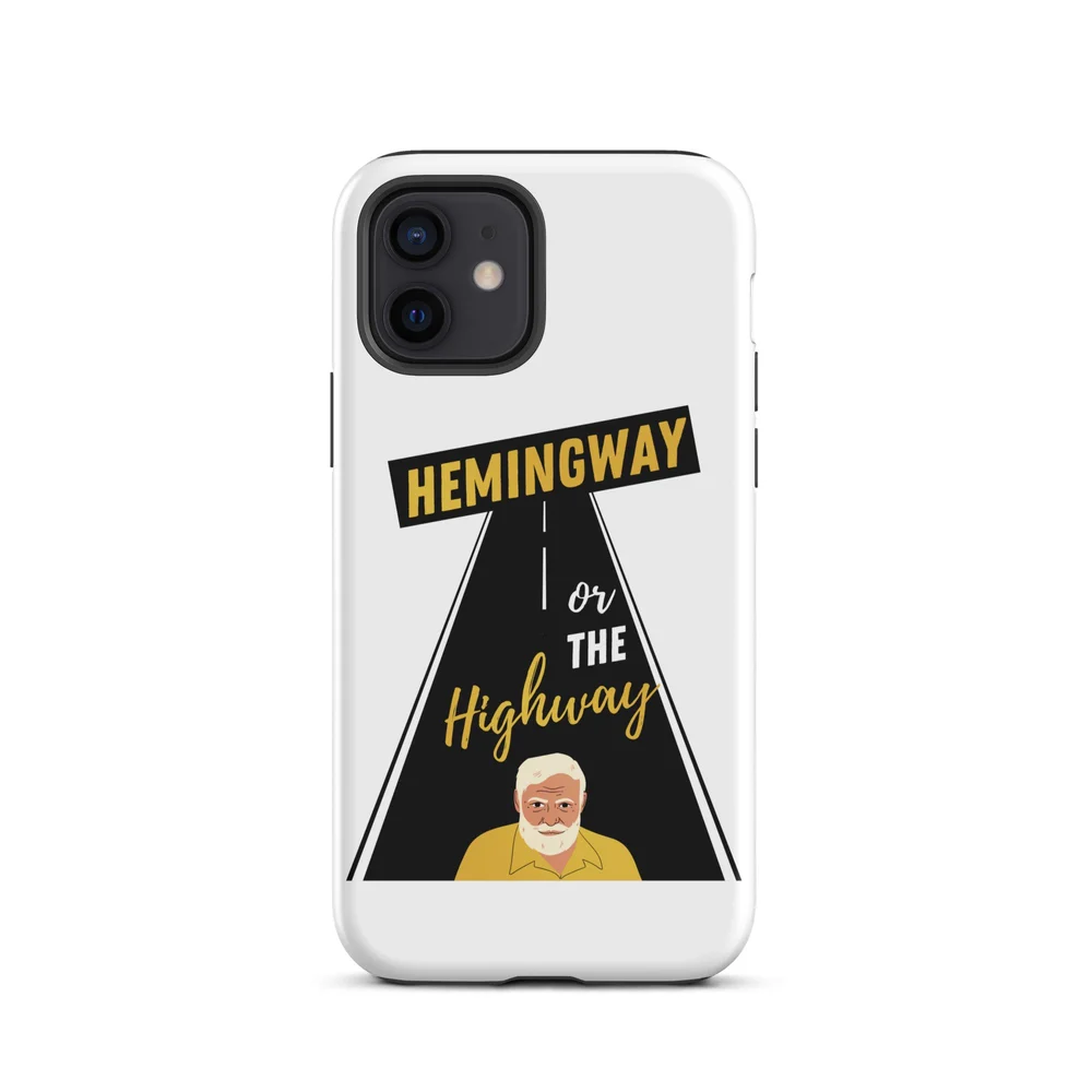 Hemingway or the Highway Literary Phone Case-- Super Strong  Bespoke ELA:  Essay Writing Tips + Lesson Plans