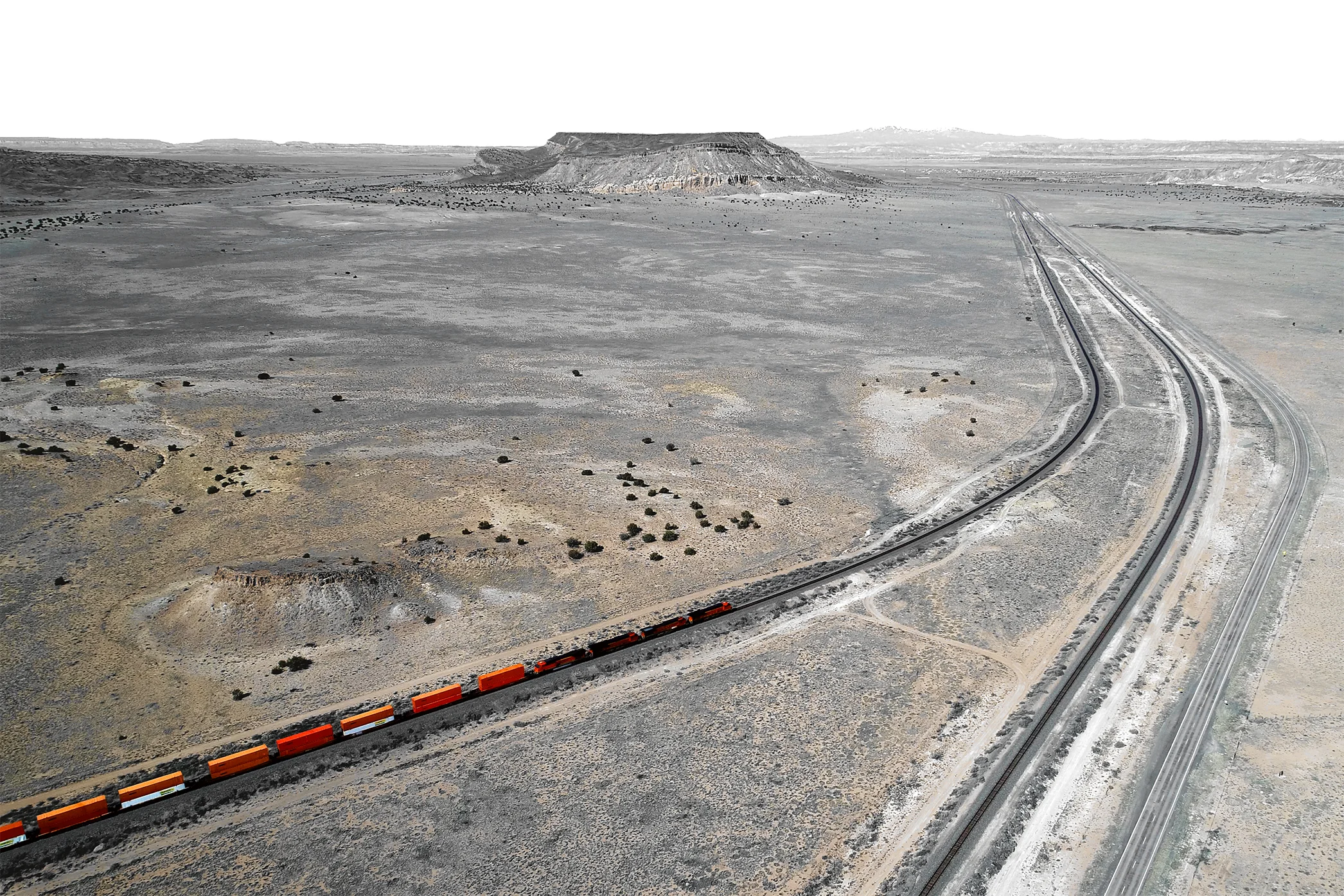 overhead near the pueblo of laguna